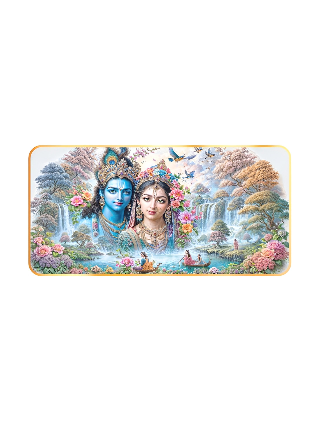 SHRI KHATU SHYAM CREATION Unisex Religious Wall Photo Frame