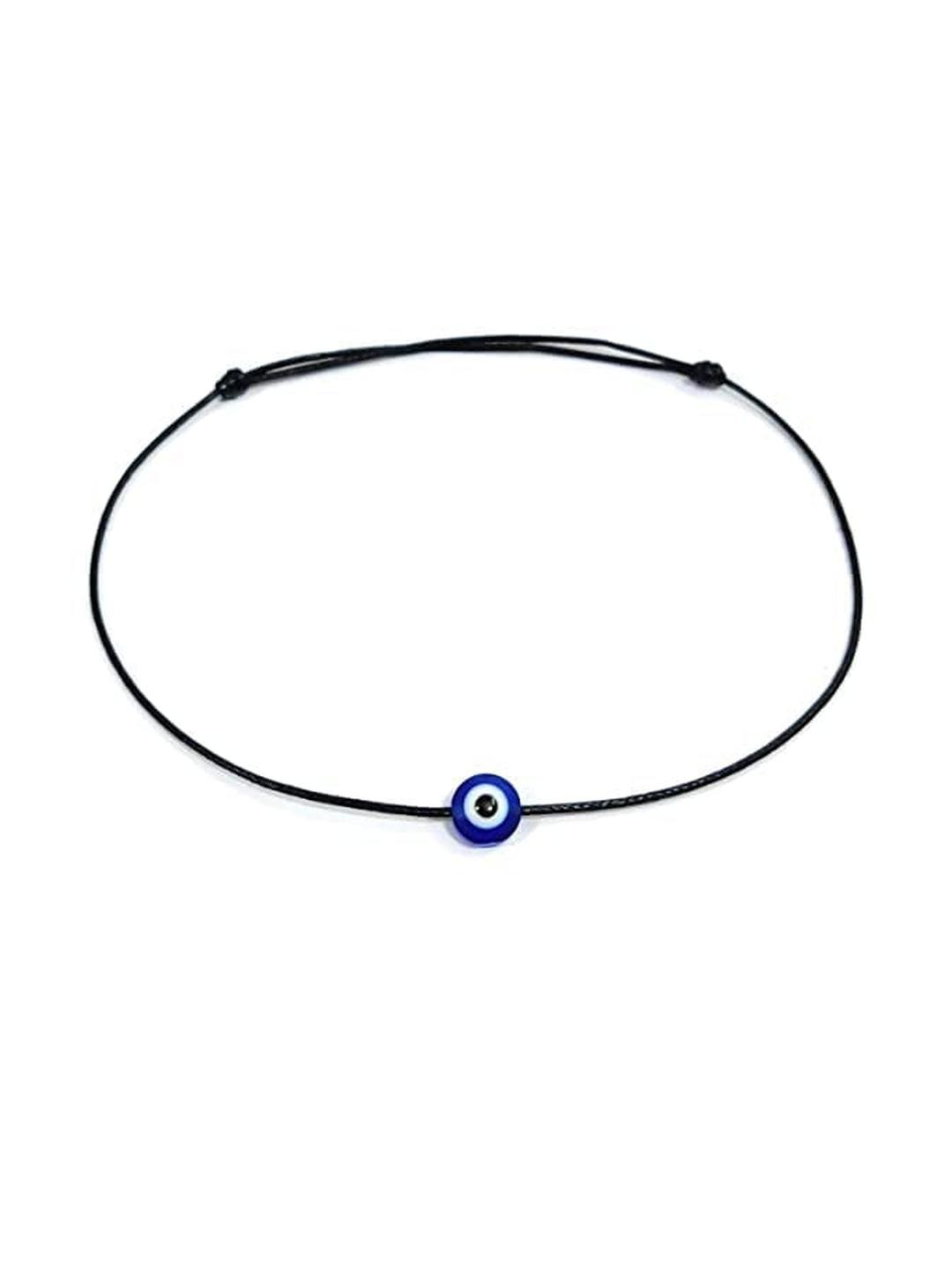 SUSVIJ Unisex Black Thread Evil Eye Bracelet