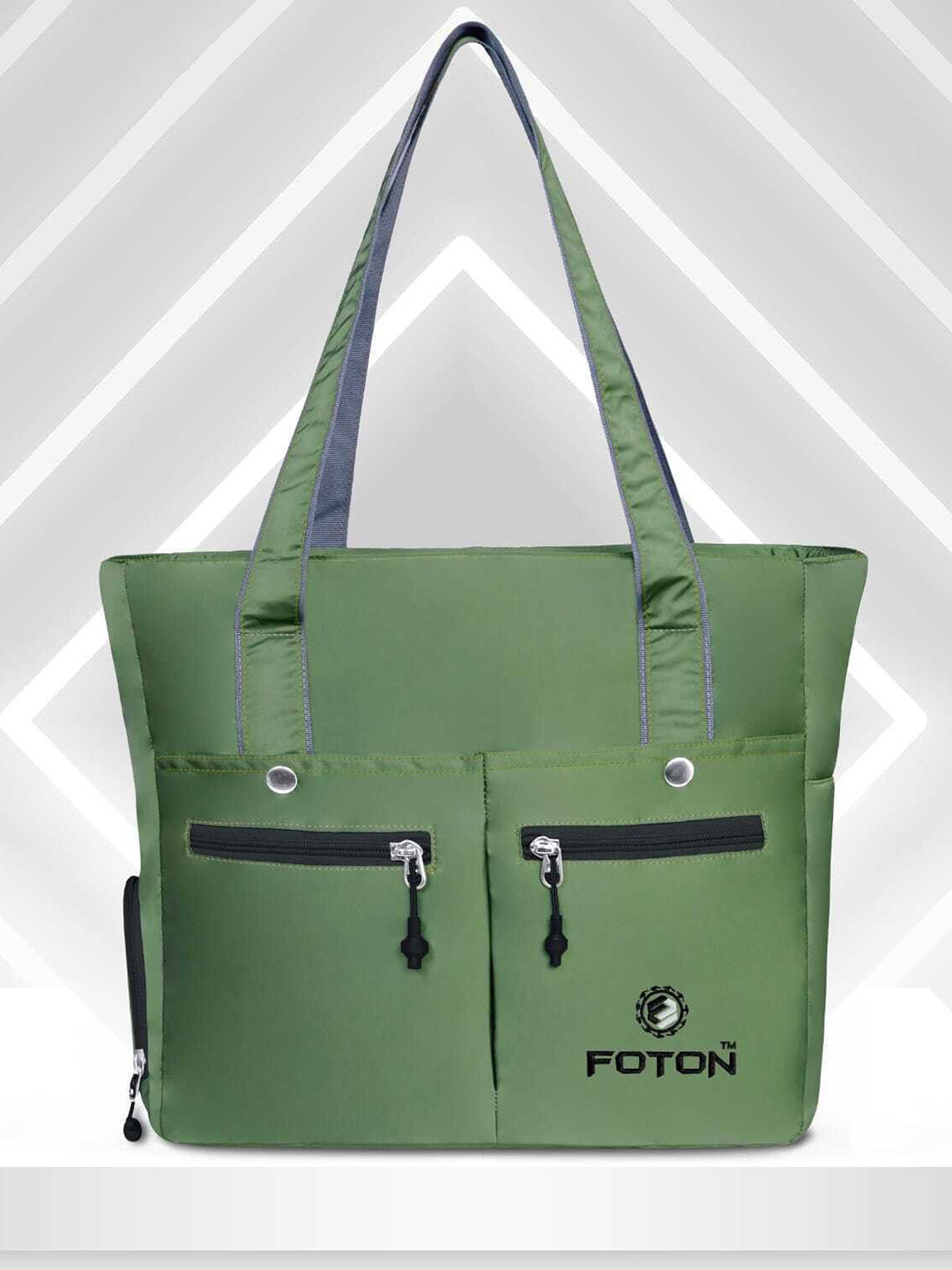 FOTON Logo-Detail Waterproof Shoulder Bag