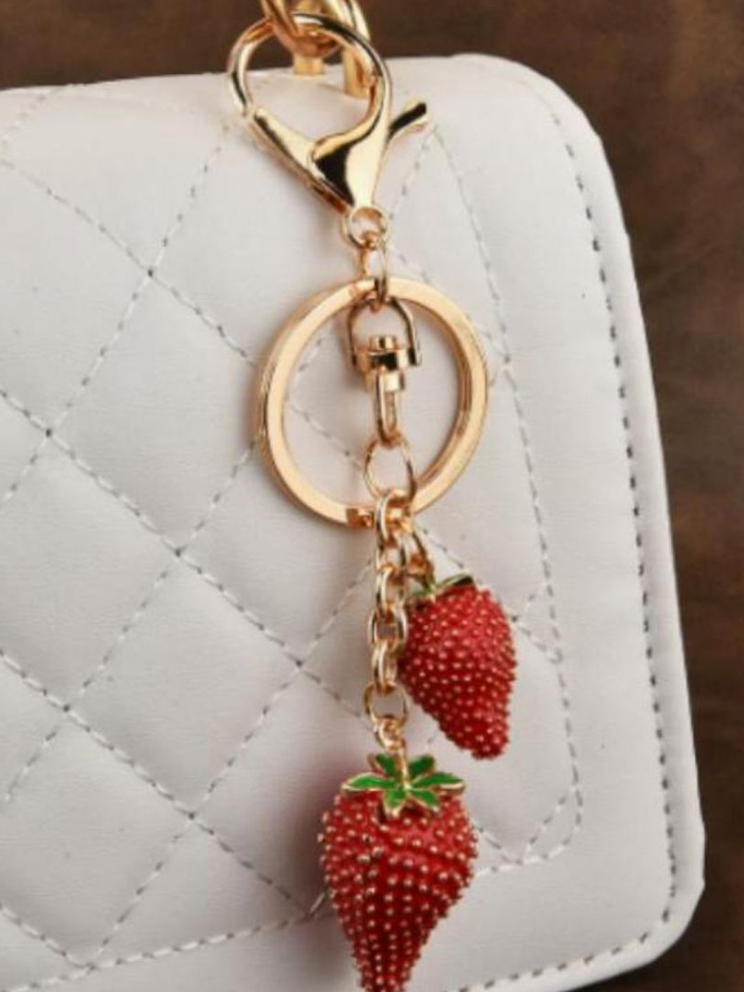 SALTY Strawberries Handbag & Purse Charm