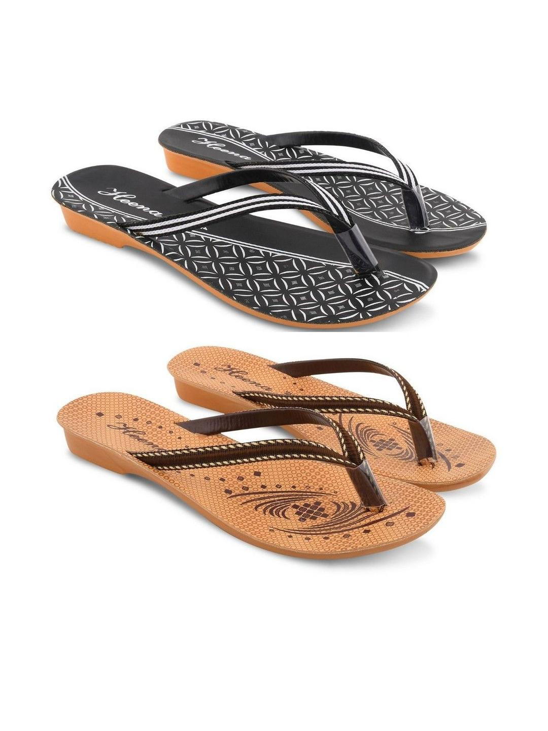 Heenaplus Women Pack of 2 Flats