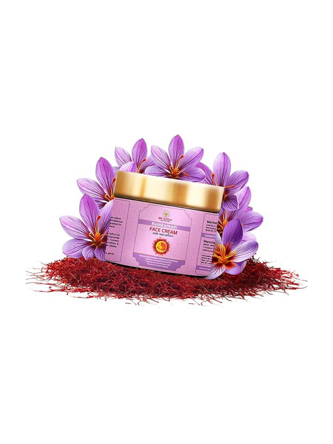 WE HERBAL Kumkumadi Face Cream With Saffron - 100 g