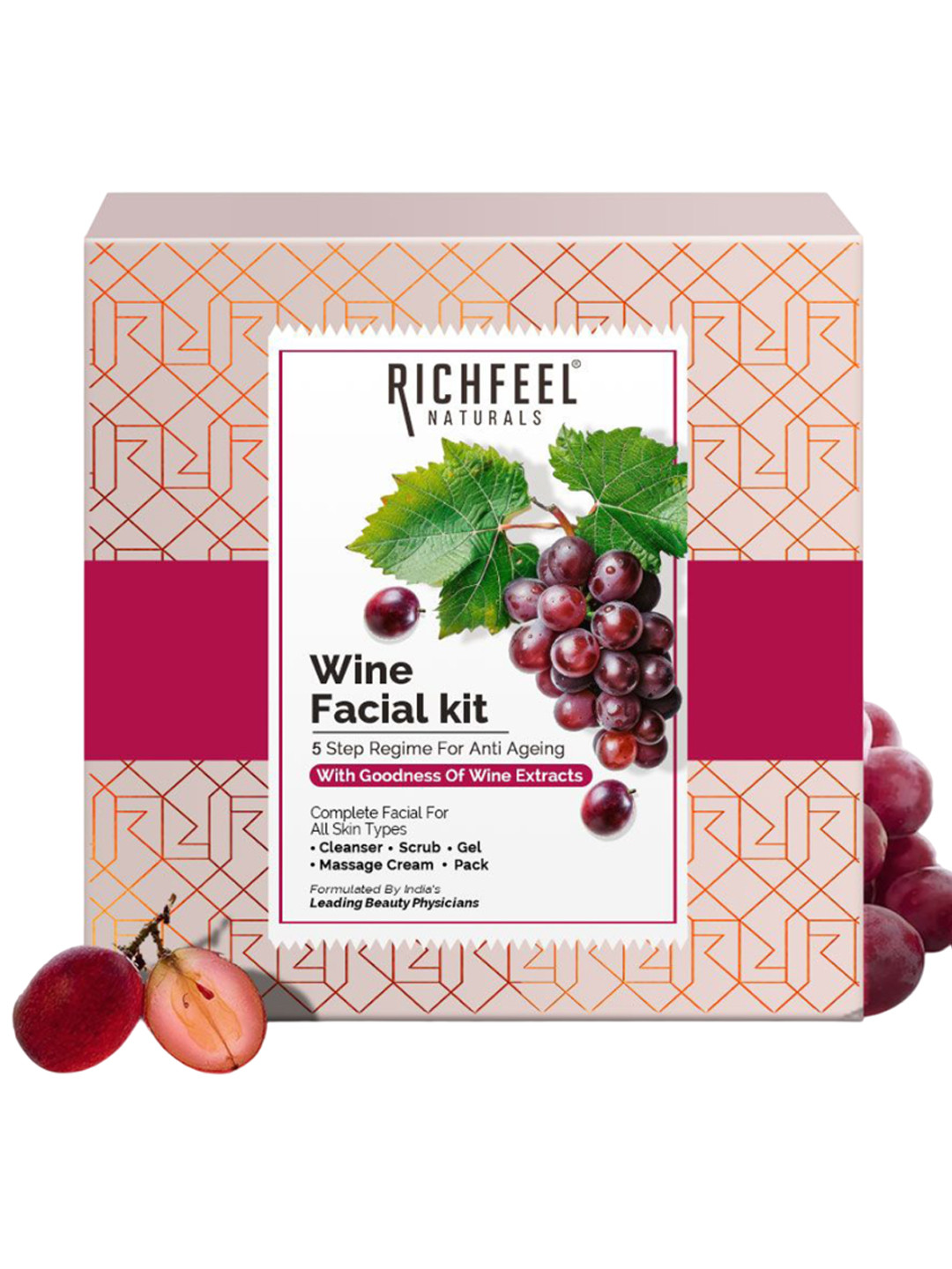 Richfeel Wine Facial Kit - 30 g