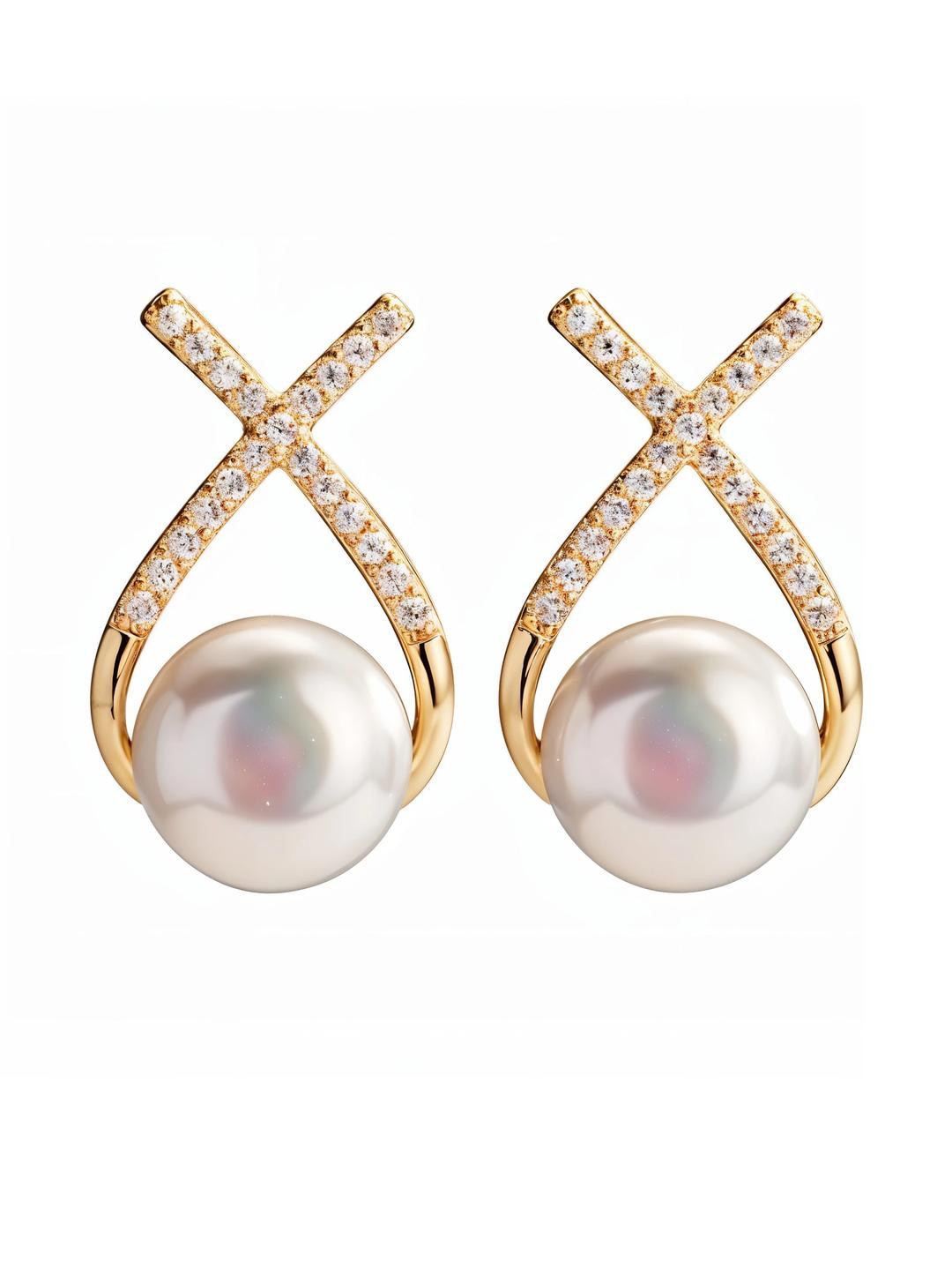 Korean Earrings For Girls & Women/Alloy Stud Earrings