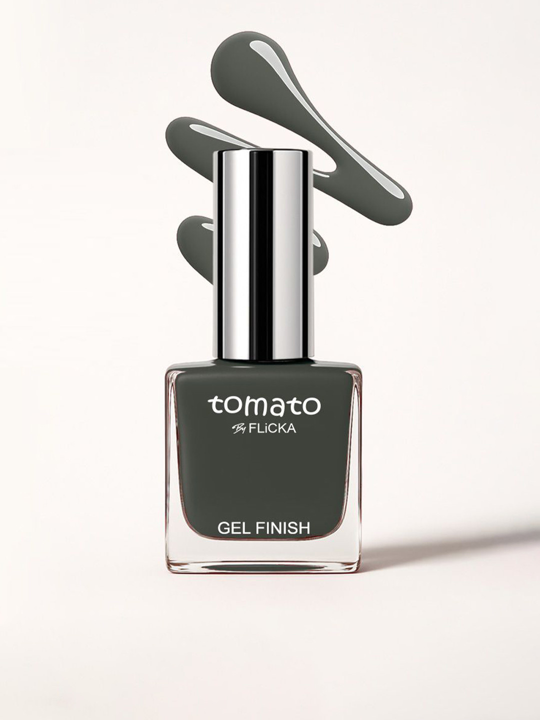 FLiCKA Tomato Long Lasting Quick Dry Gel Finish Nail Polish 9.9 ml - Shade 24