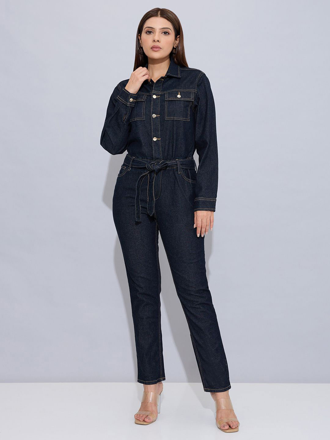 STORMY JEANS Basic Jumpsuit