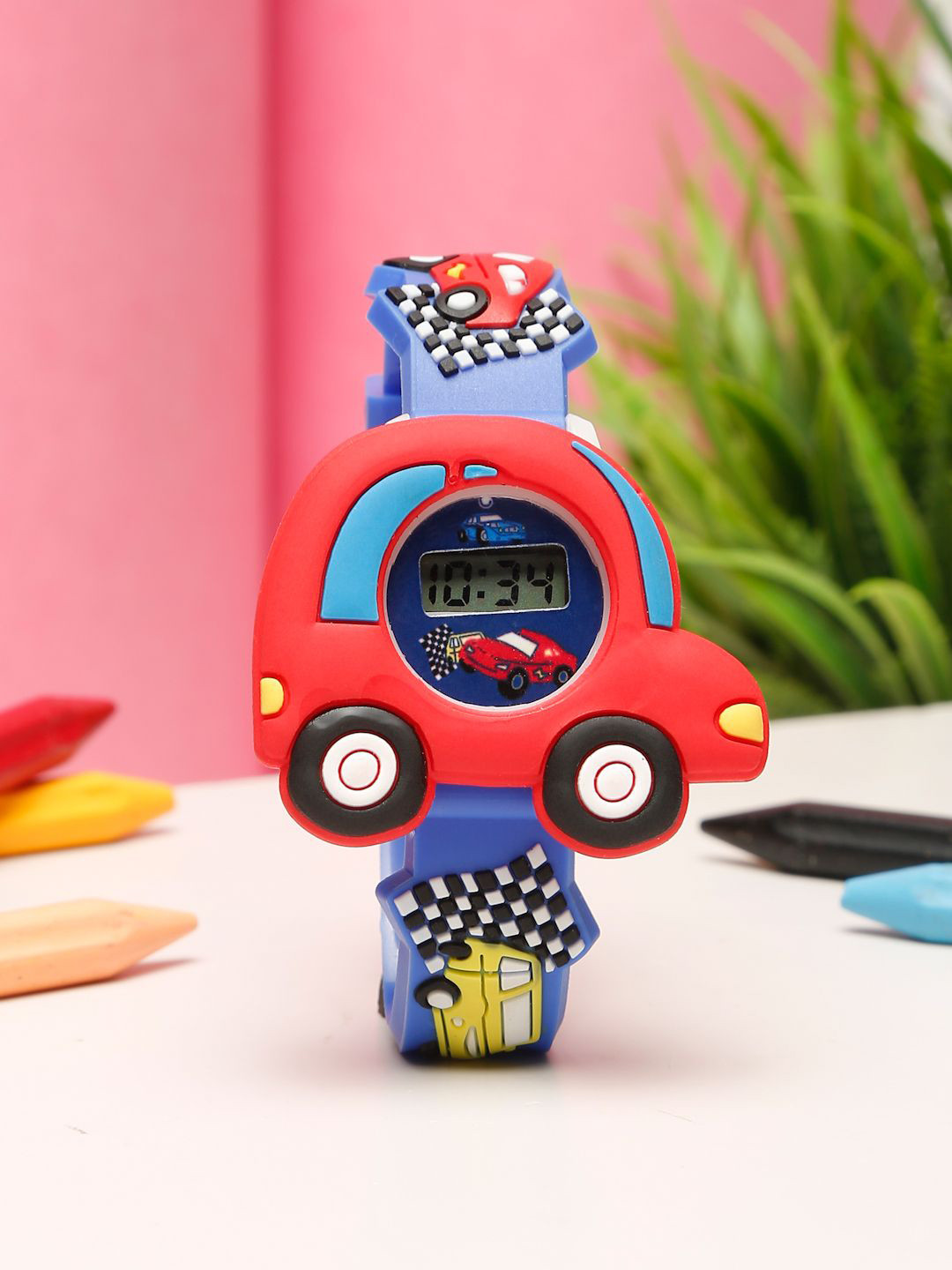 Stoln Kids Car Designed Dial Digital Watch 25-25-18714-1