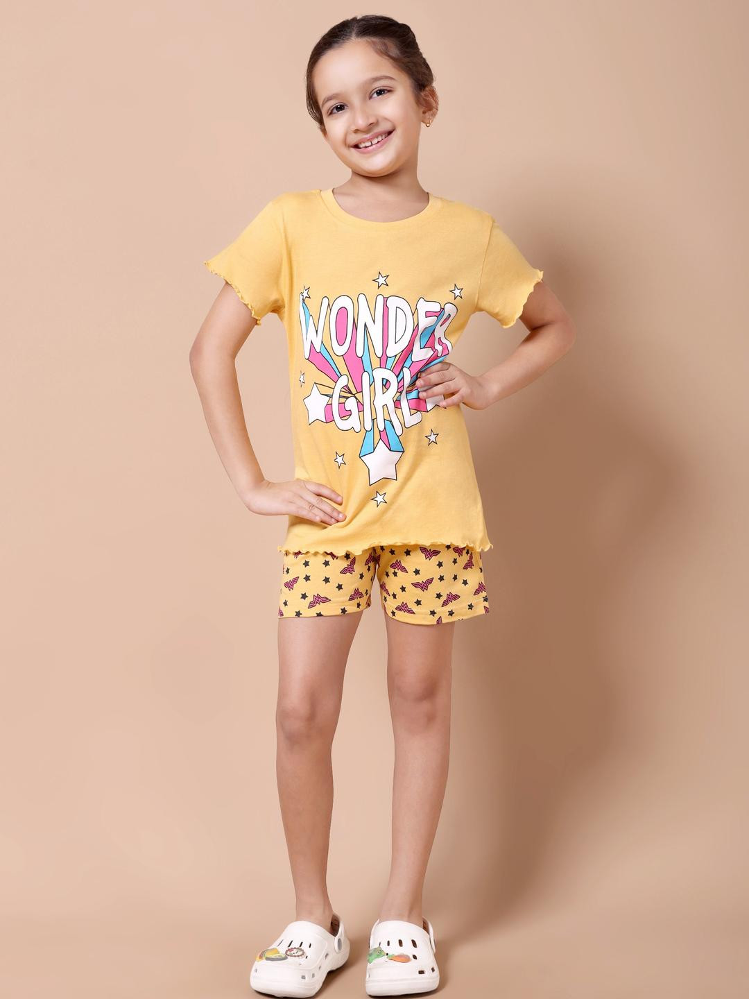 FREEZE & FROST Girls Yellow Clothing Set