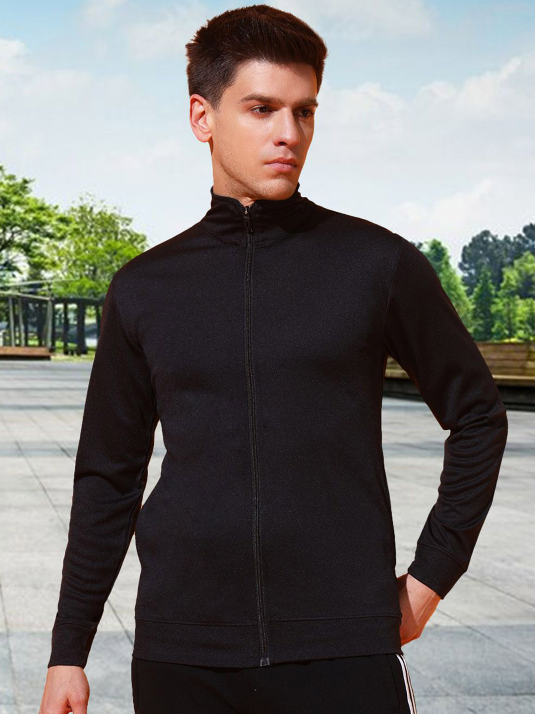 Unicus Apparel Windcheater Training or Gym Biker Jacket