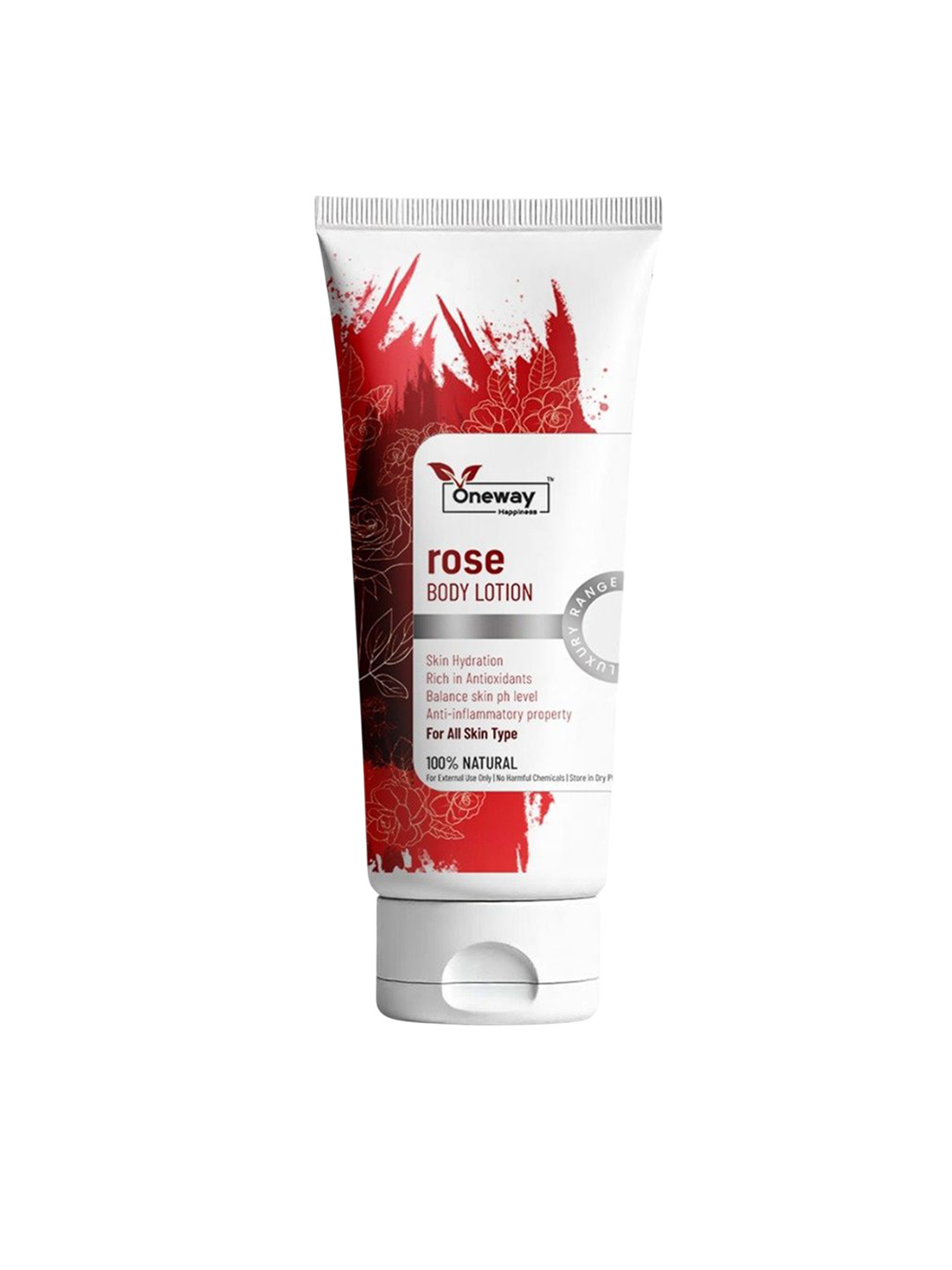 Oneway Happiness Rose Body Lotion With Aloe Vera - 100 g