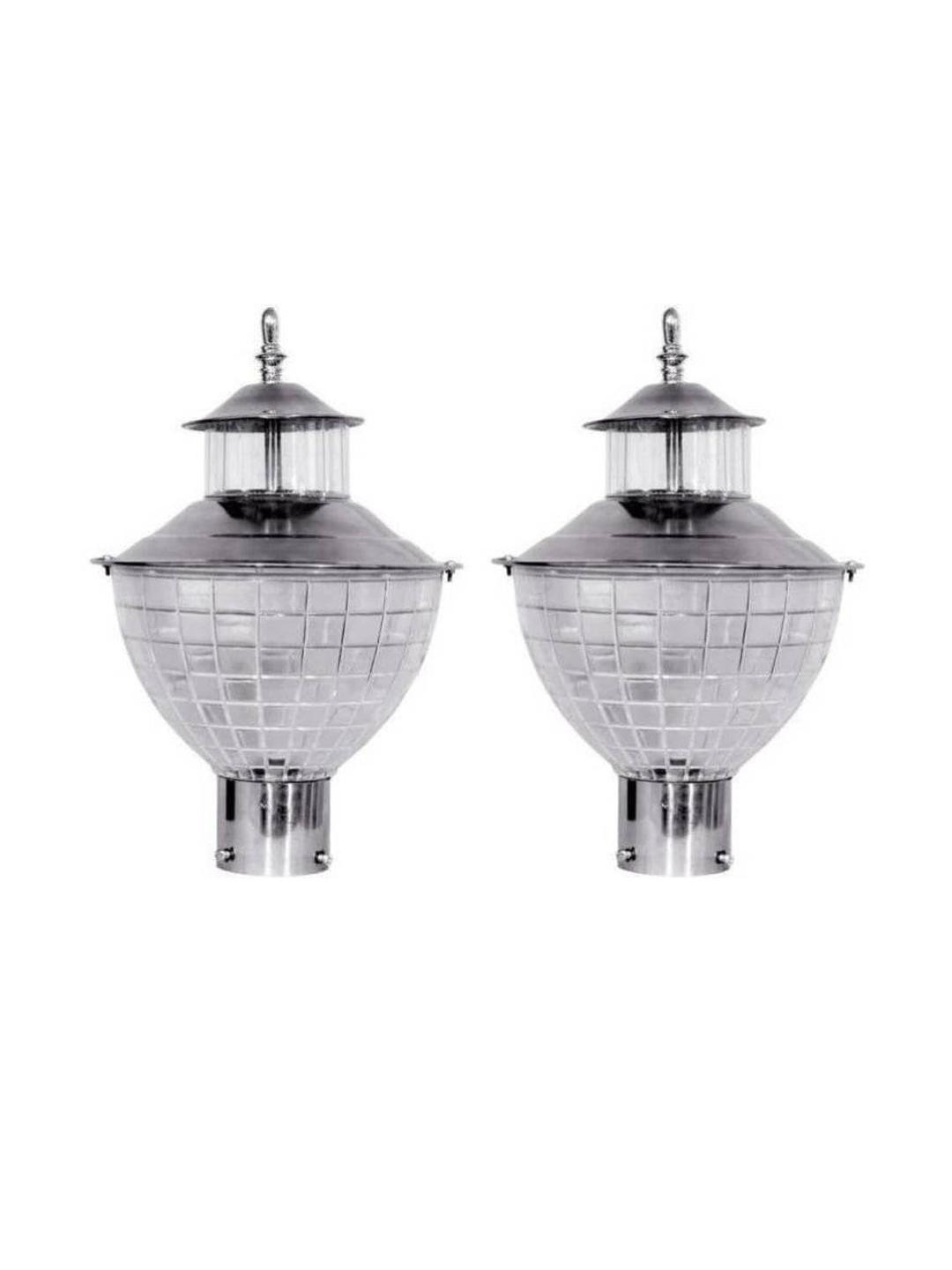 Somil Set Of 2 Semi-sphere Waterproof Outdoor Gate Lamp