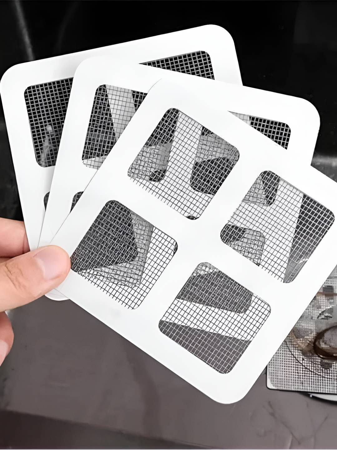 upkaranwale Shower Drain Cover Hair Catcher Shower