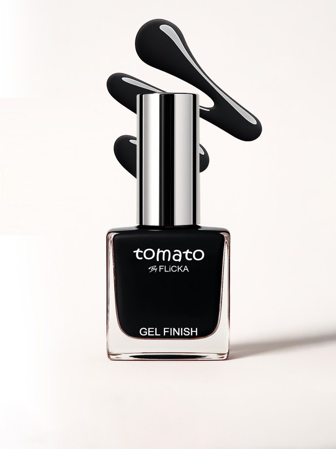 FLiCKA Tomato Long Lasting Quick Dry Gel Finish Nail Polish 9.9 ml - Shade 35
