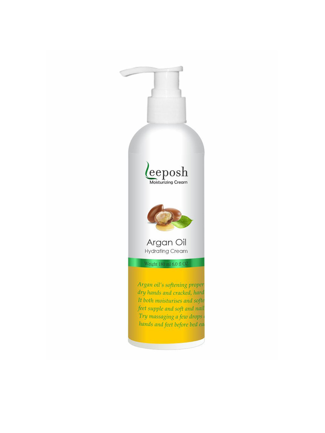 Leeposh Argan Oil Hydrating Cream - 180 ml