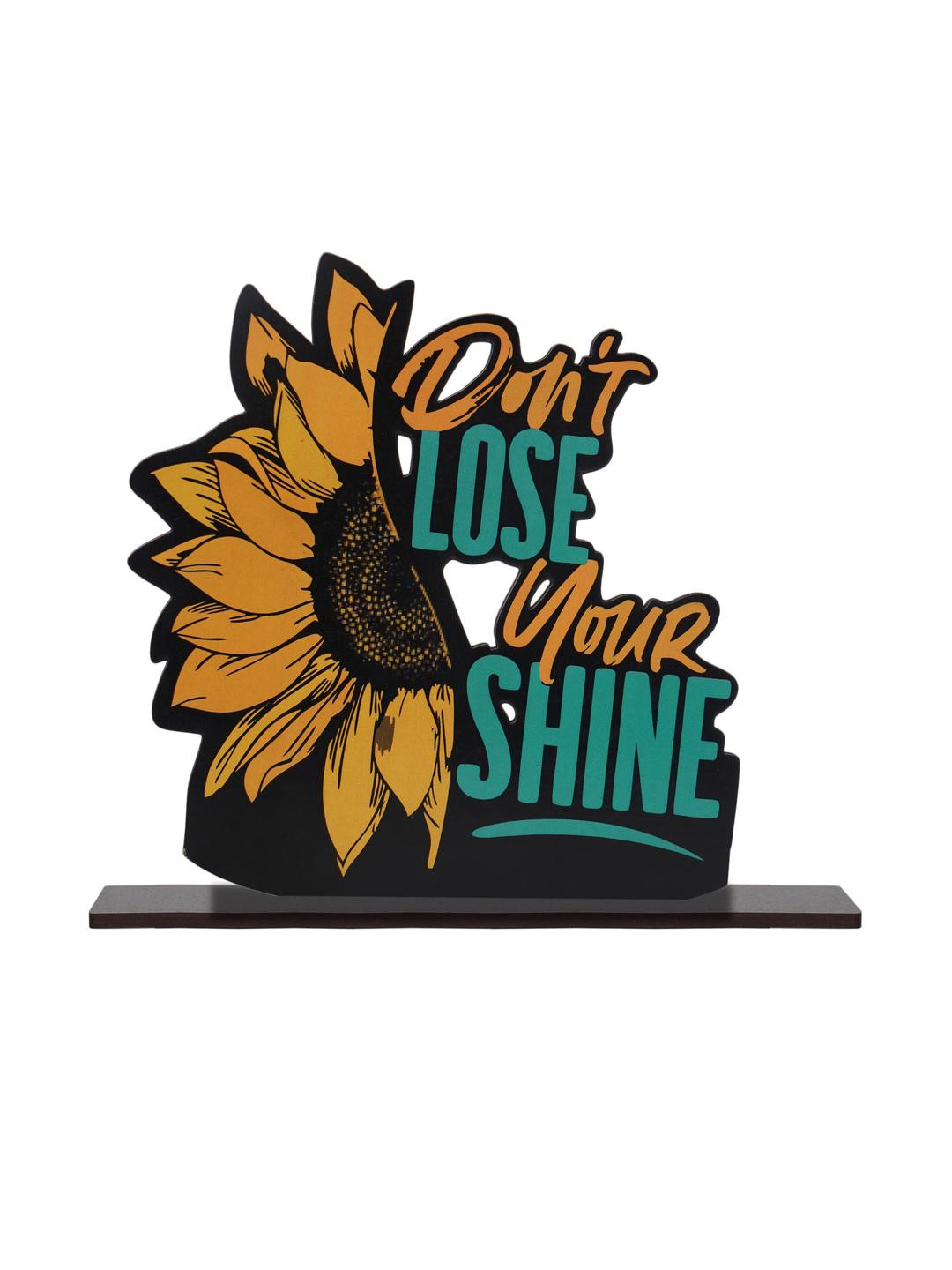 POSITIVE VIBE LIFESTYLE Wooden Table Top Decor