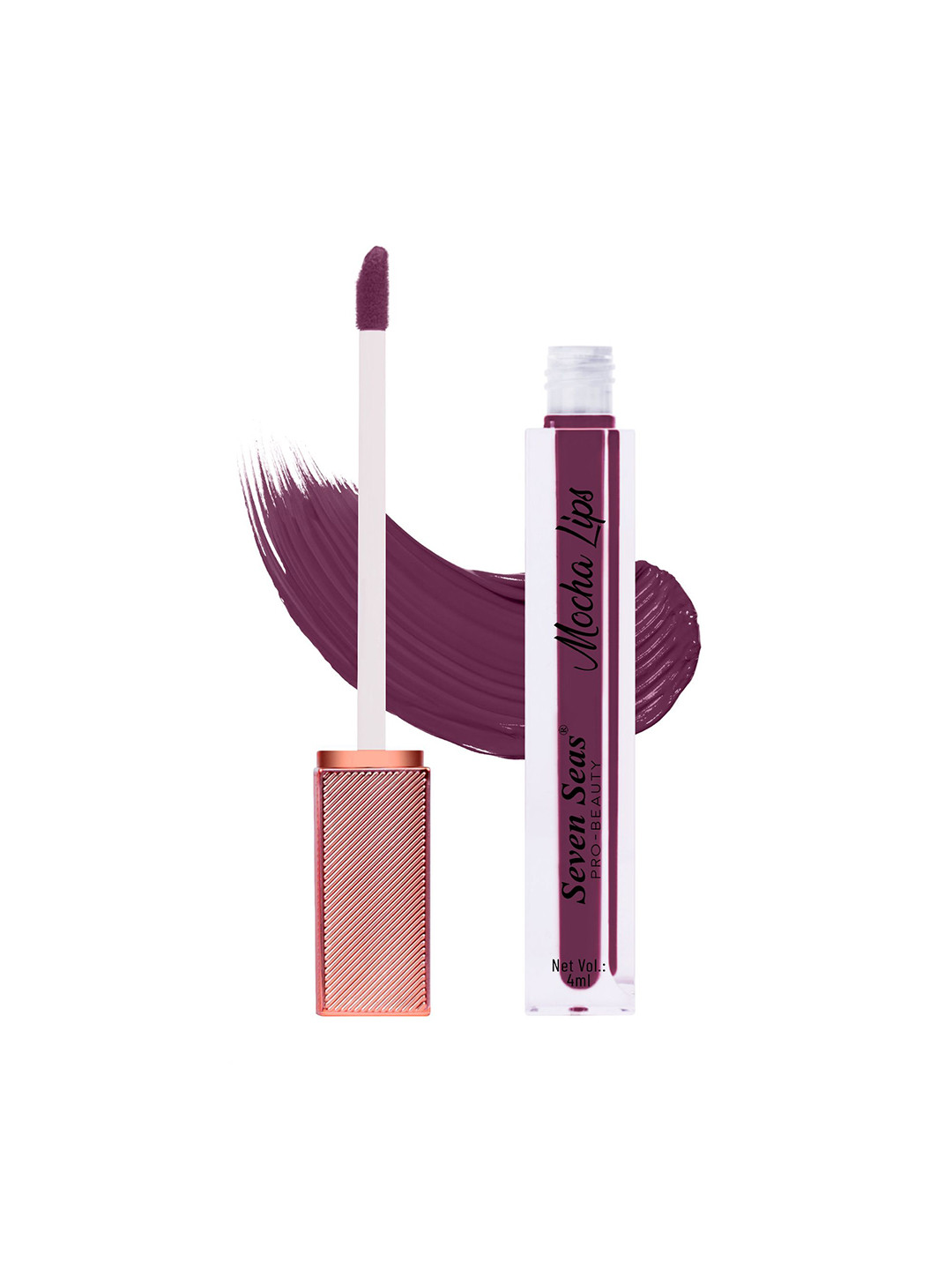 Seven Seas Mocha Lips Non Transfer Matte Liquid Lipstick - 4 ml - Shade 209