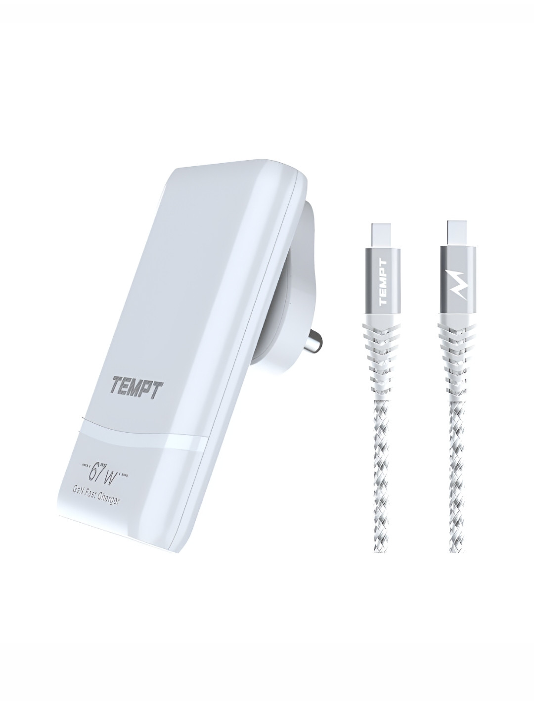 Tempt Travel X-67W Super Fast Slimmest Charger Adapter