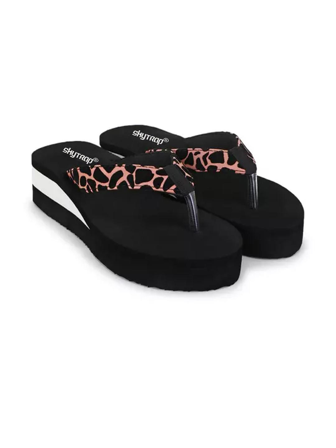 Skytrap Women Brown Flip Flops