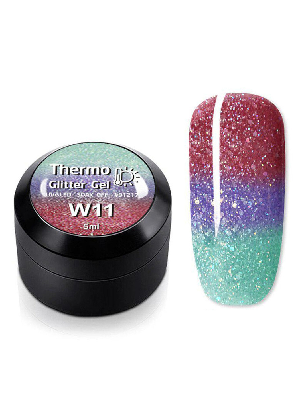 BELLE GAGA Magic Thermal Chameleon UV Gel Nail Polish - 5 ml - Shade W11