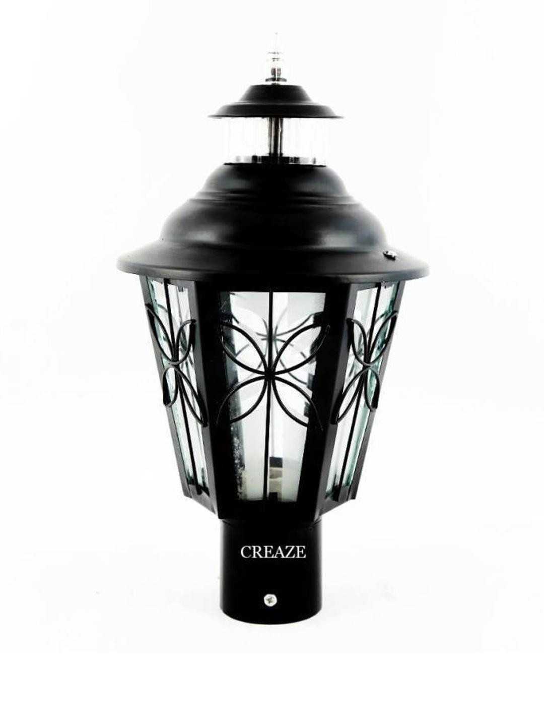 Somil Black & White Waterproof Outdoor Lamp