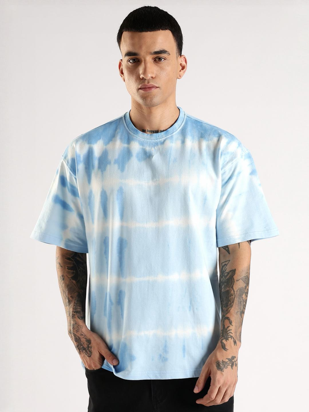ADRO Men Blue Tshirts