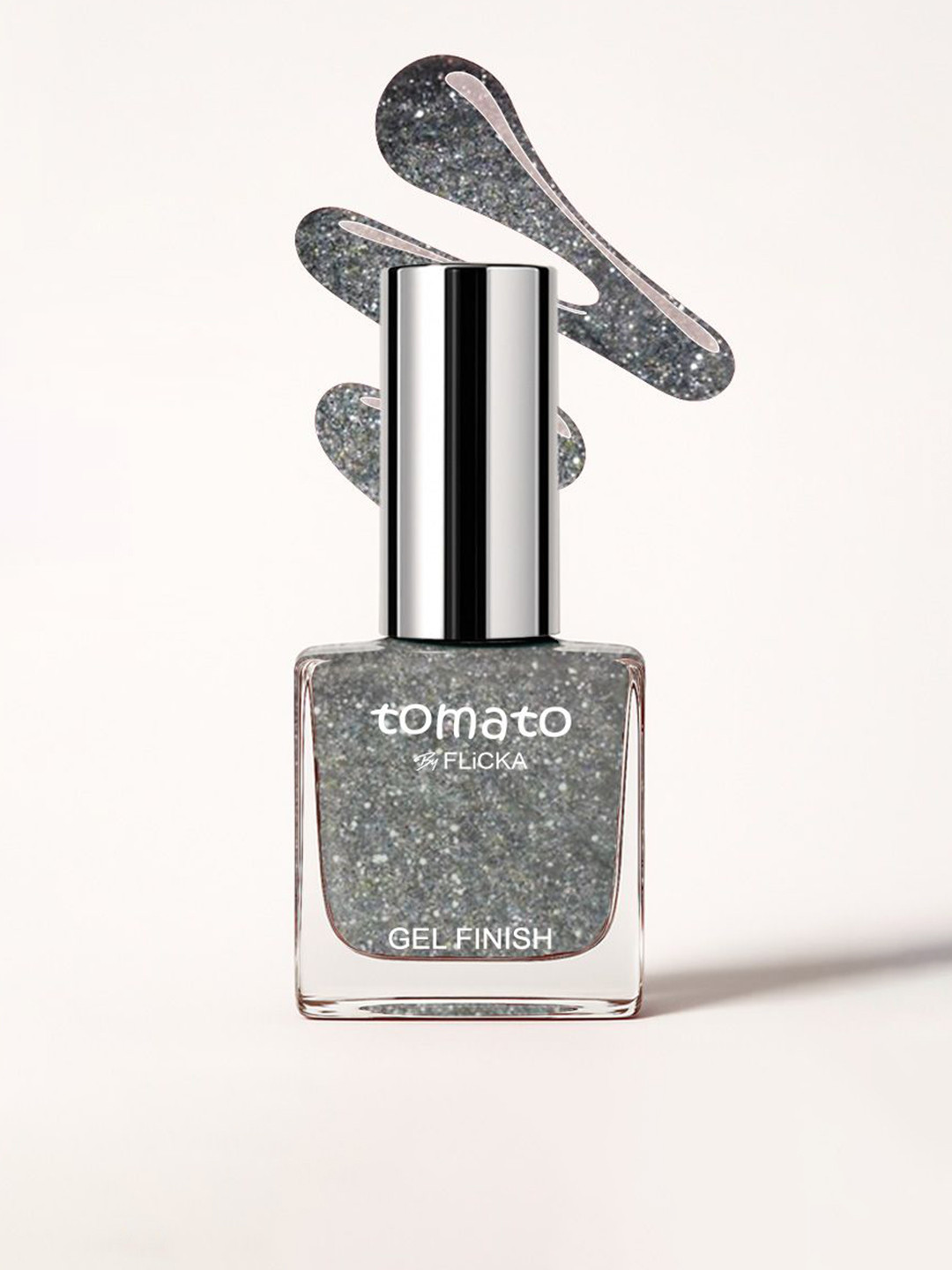 FLiCKA Tomato Gel Finish Long Lasting Nail Polish 9.9ml - Shade- 43