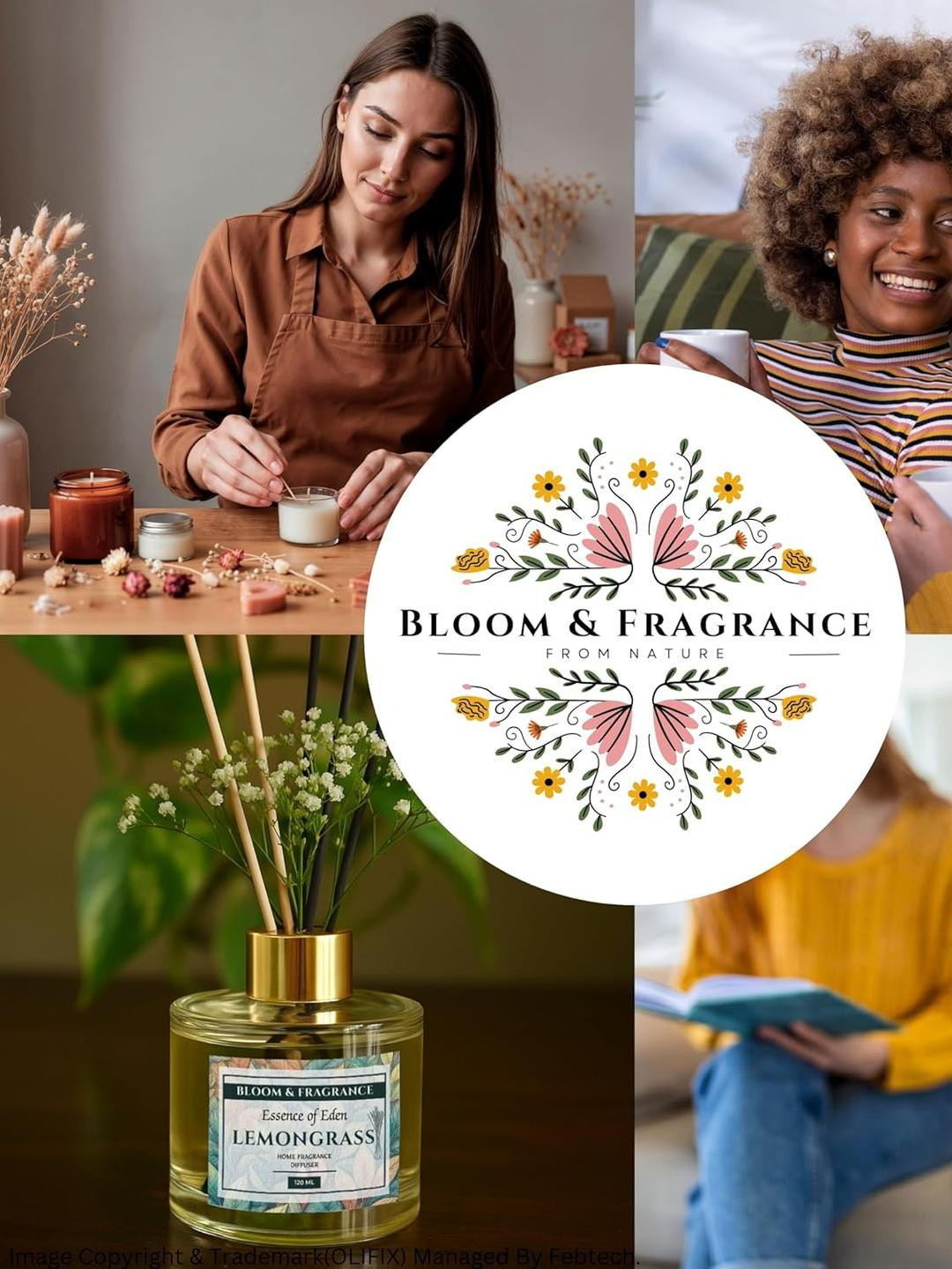 Bloom & Fragrance Lemongrass Diffuser Refill Oil