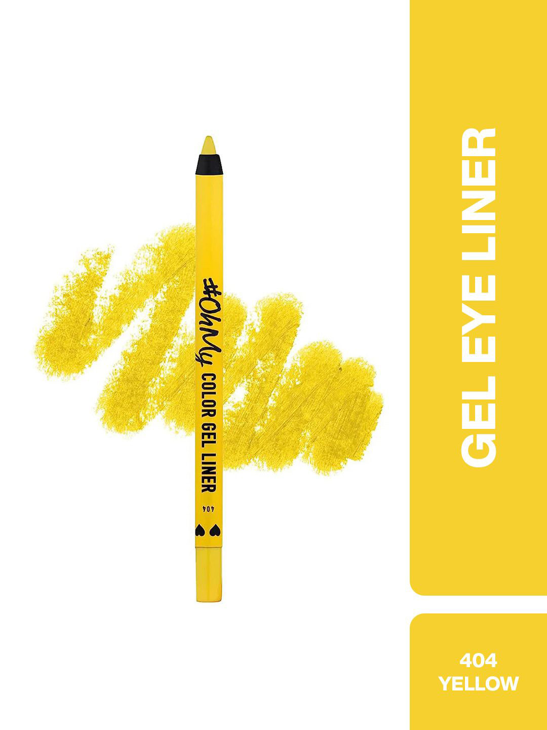 LAMEL Oh My Long Lasting Gel Eyeliner - 1.4 g - Yellow 404