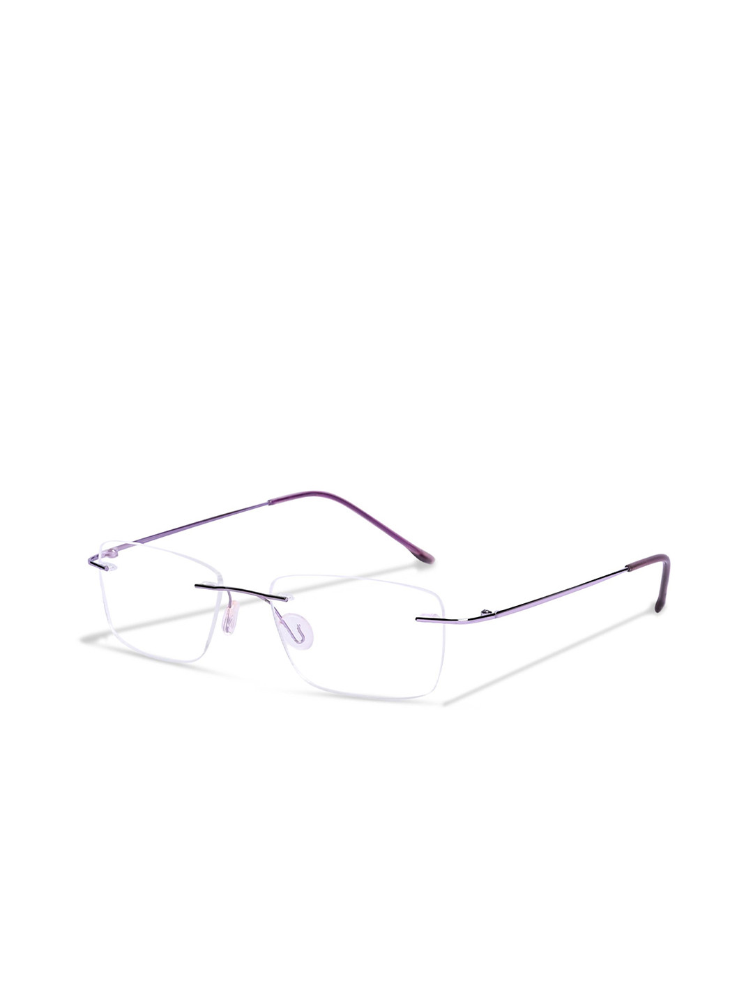 REDEX Unisex Half Rim Rectangle Frames