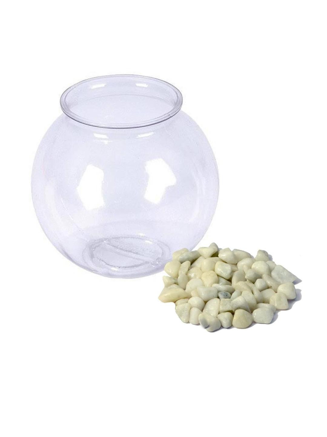 SOMIL Transparent Glass Fish Bowls