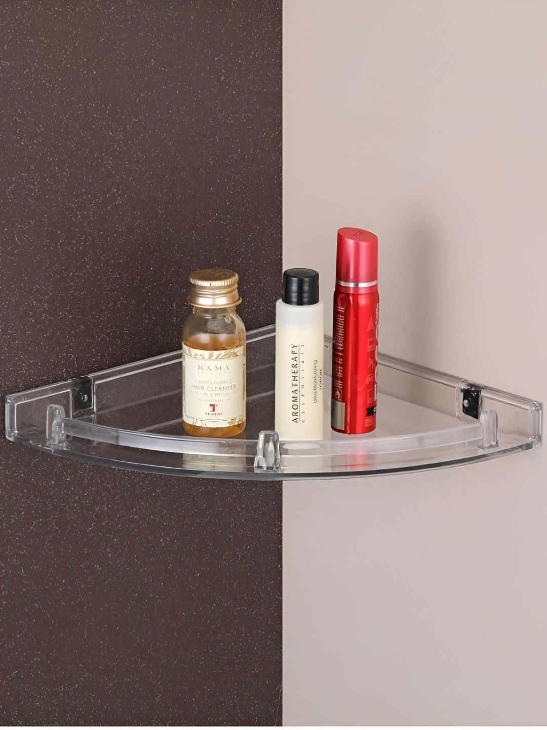 upkaranwale White 3 Pieces Bathroom Shelves