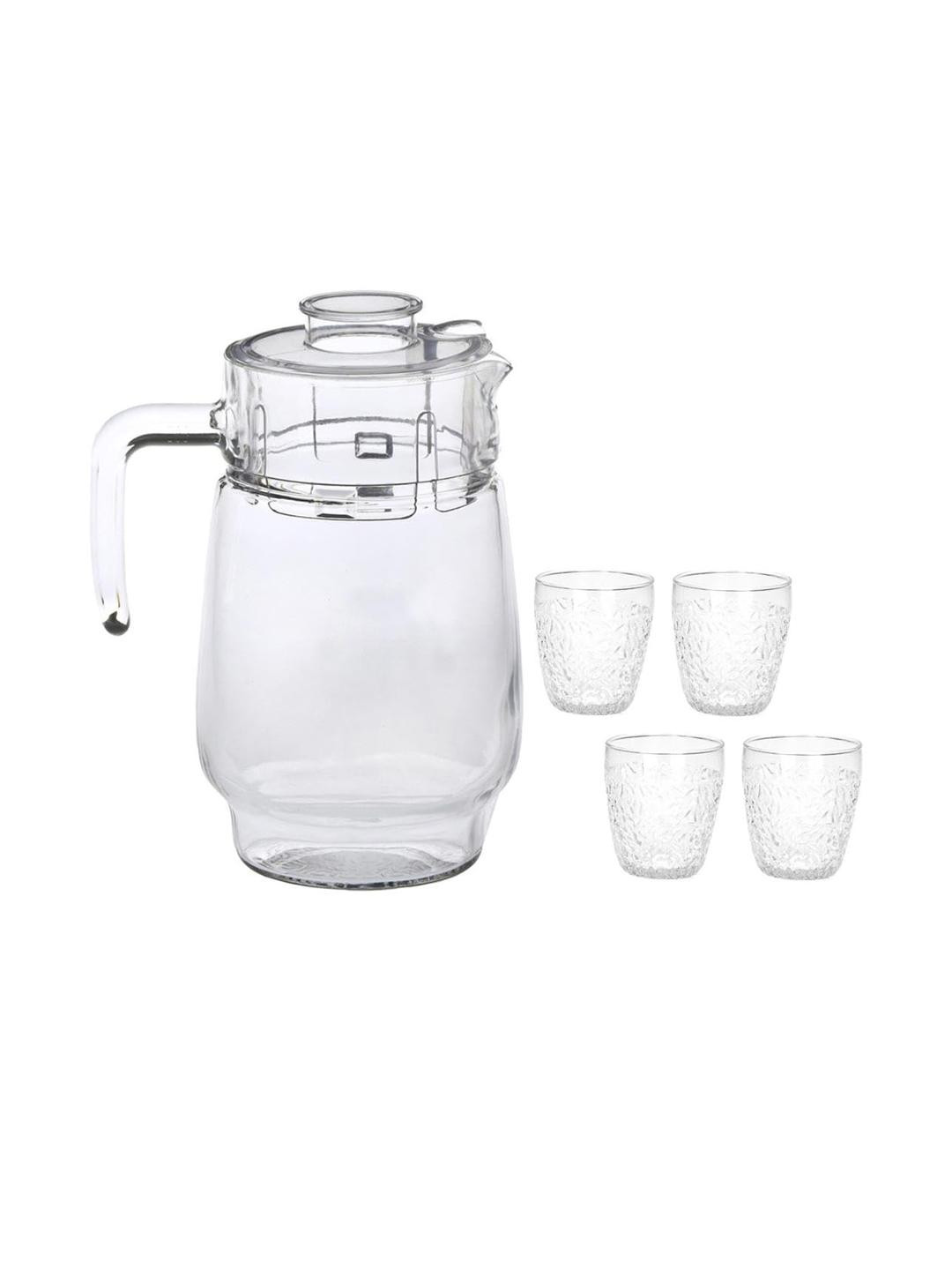 SOMIL Pack of 5 Jug & Glasses Set