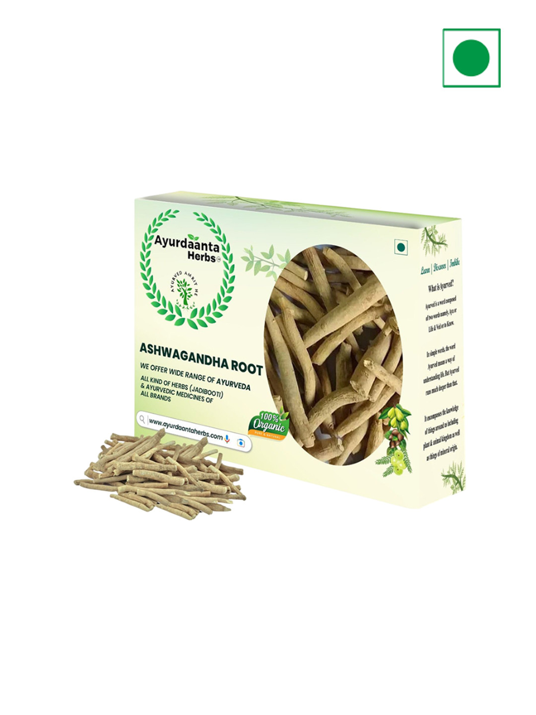 AYURDAANTA HERBS Ashwagandha Root Powder - 200 g