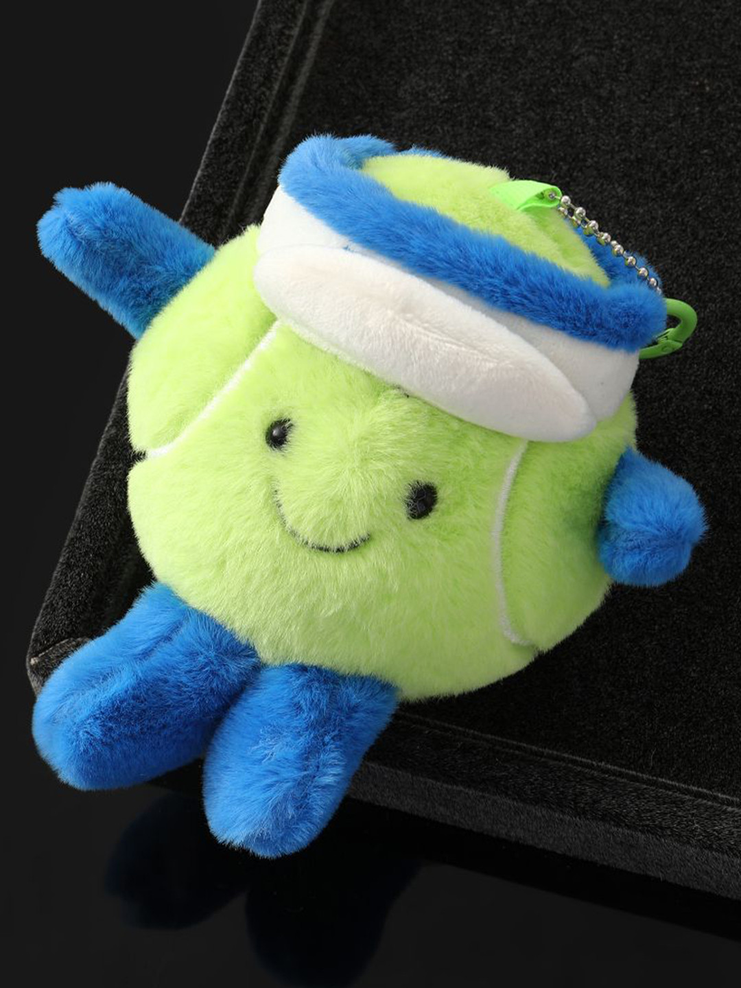 SALTY Cute Tennis Plush Smiley Bag Charm