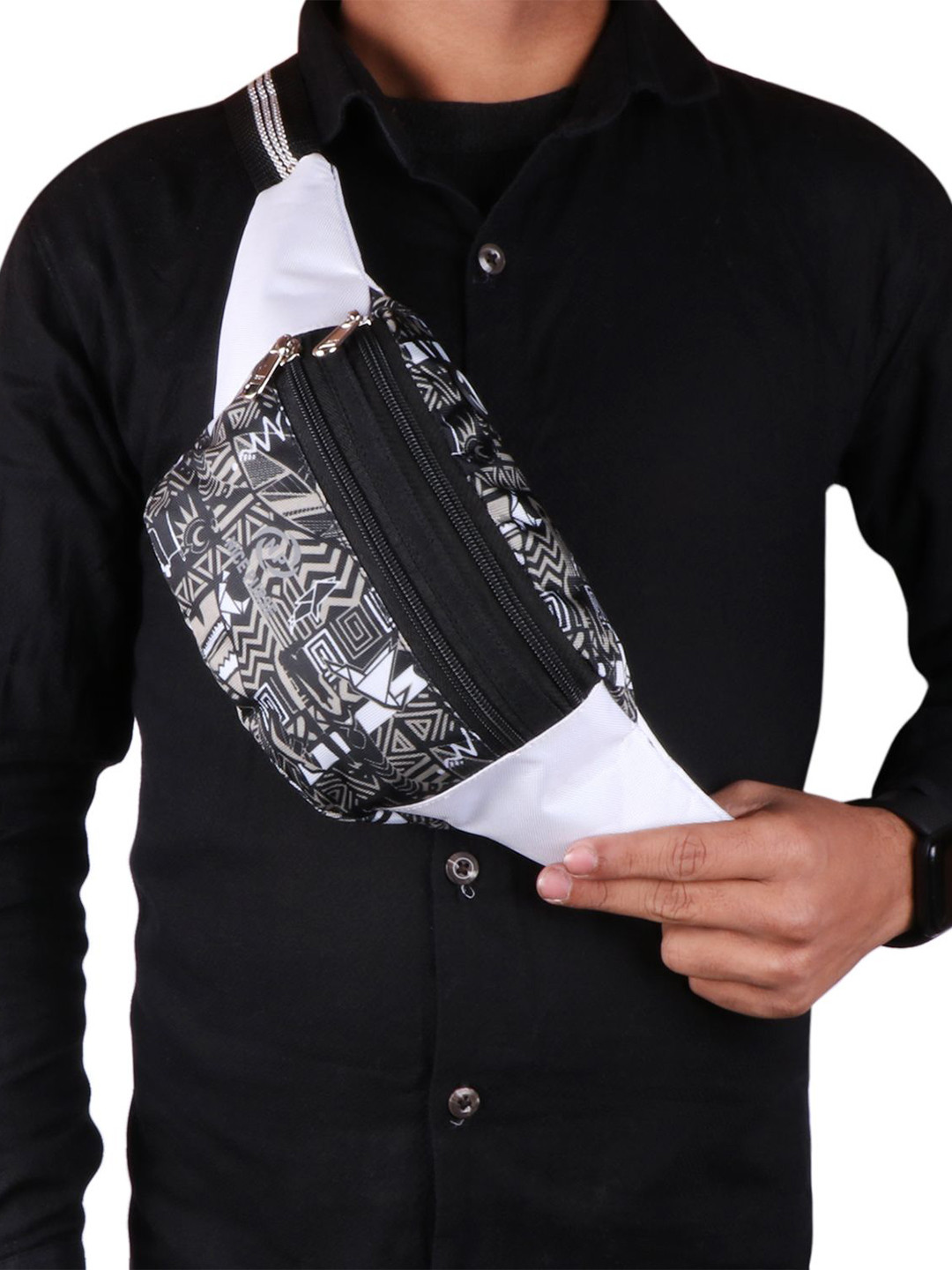 NICE PURSE Water Resistant Adjustable Travelling Waist Pouch