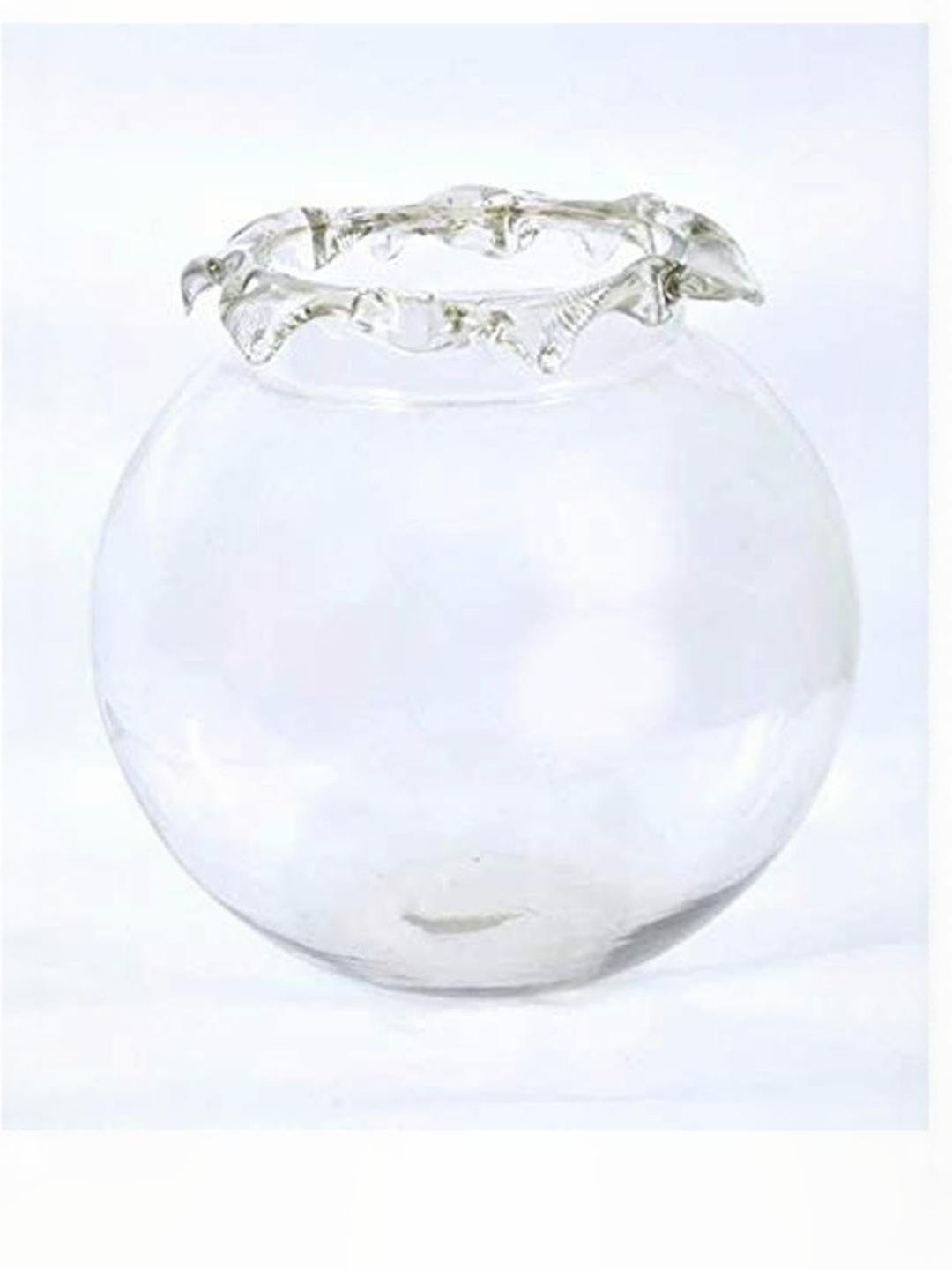 Somil Transparent Glass Decorative Bowl