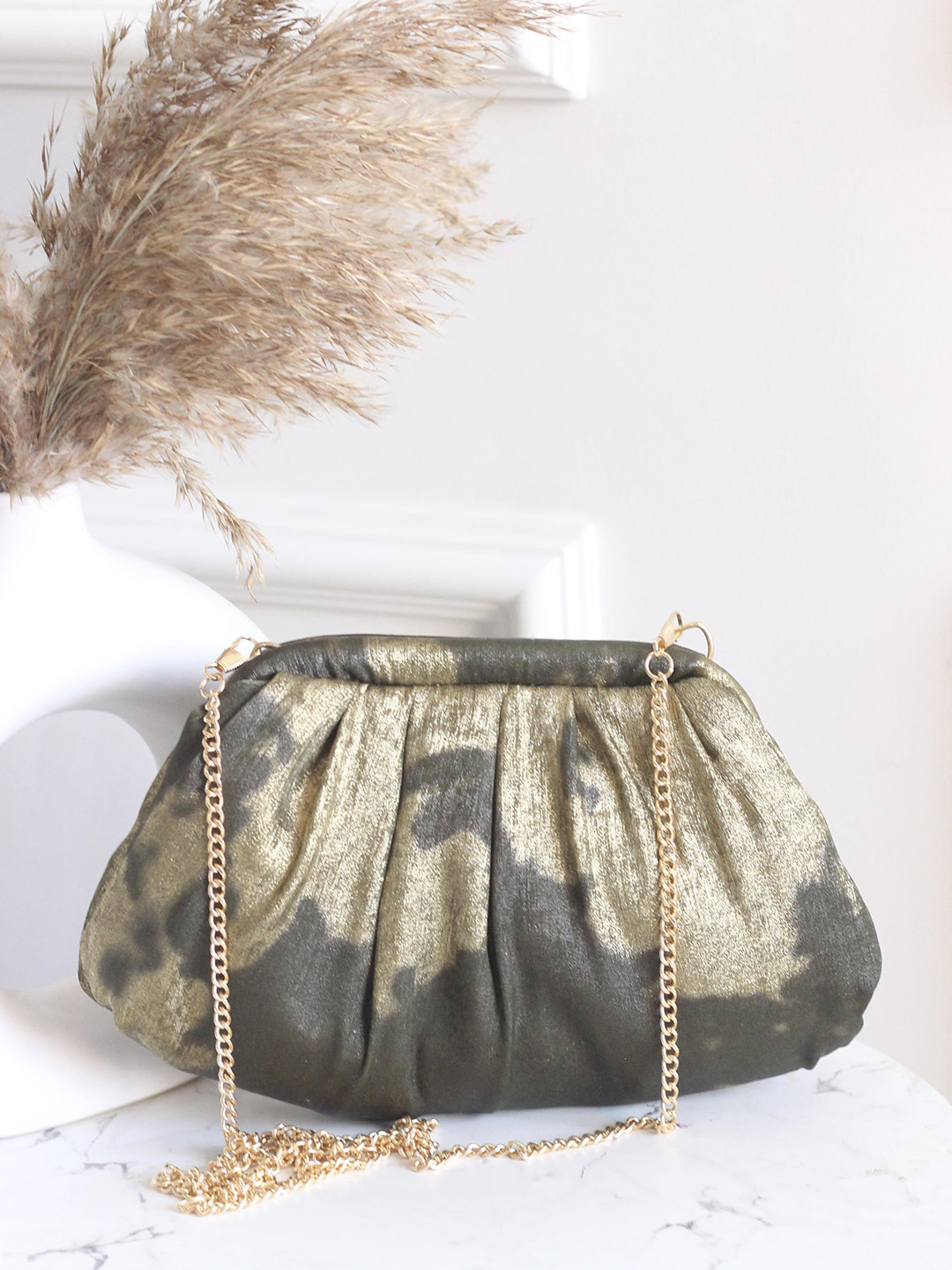 BOXWISH BY BHUMIKA Abstract Printed Purse With Shoulder Strap