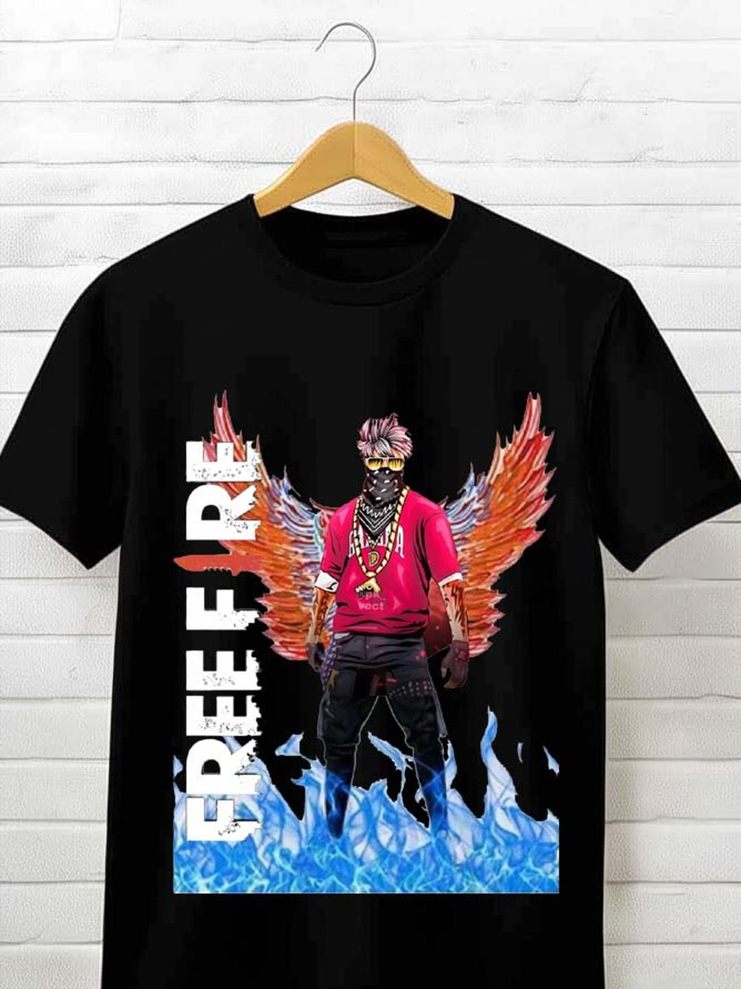 the hunsun Boys Black Tshirts