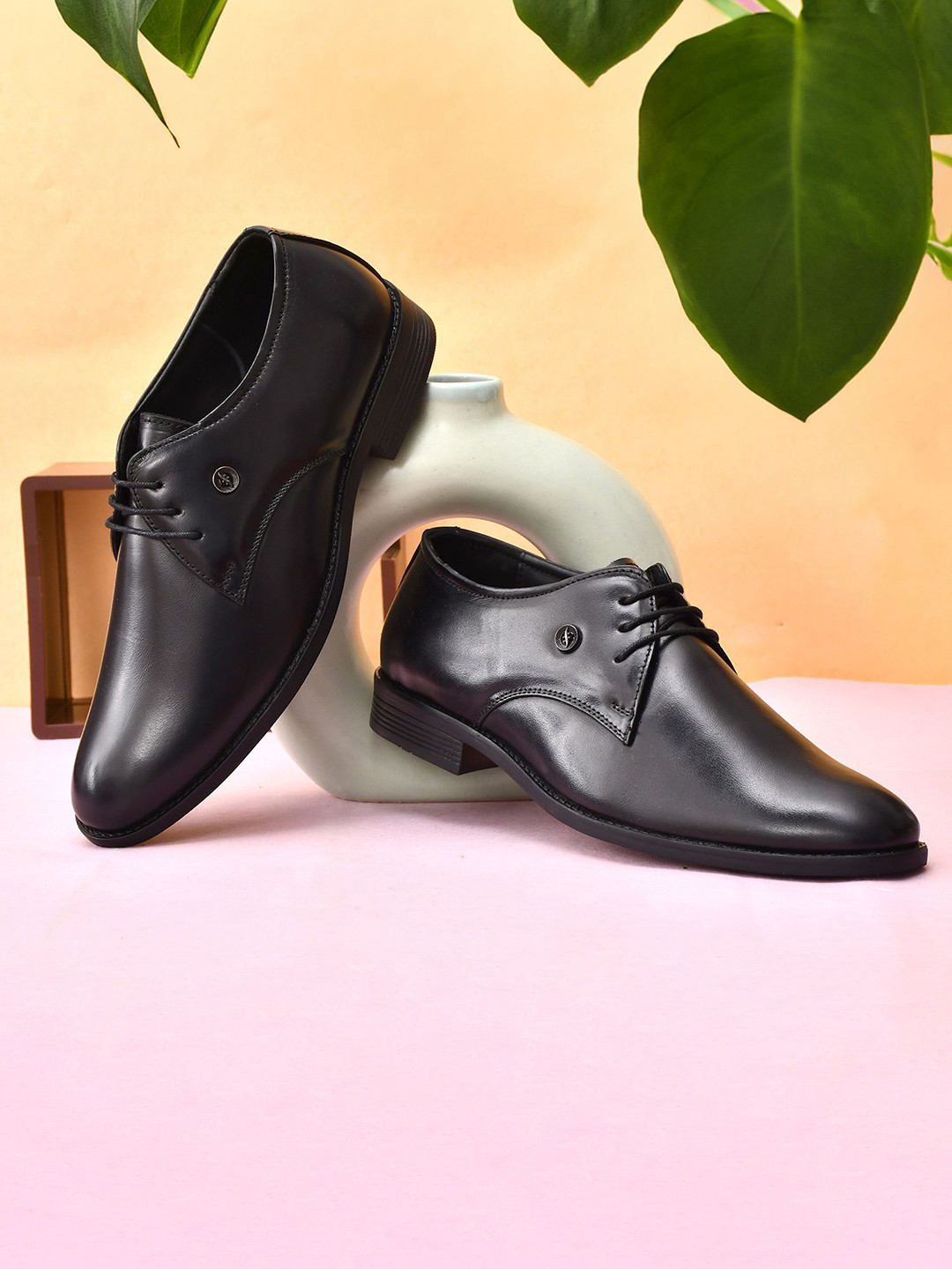 Robbie Jones Men Genuine Leather Formal Derbys