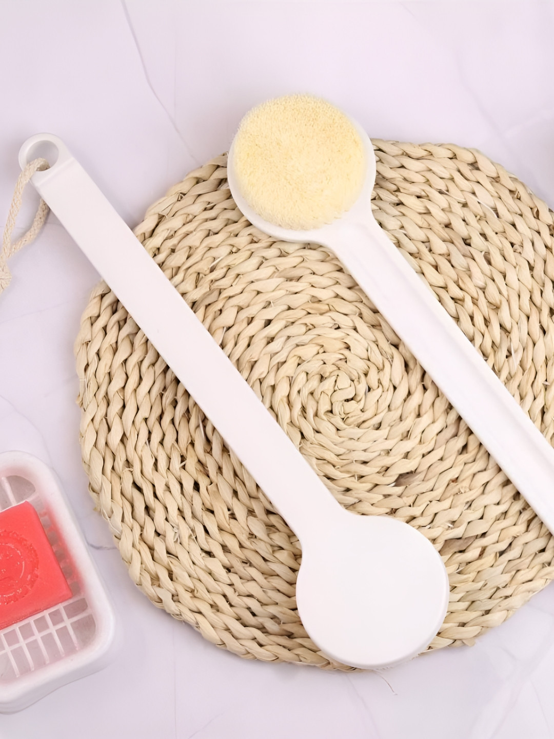 upkaranwale Long Handle Bath Brush