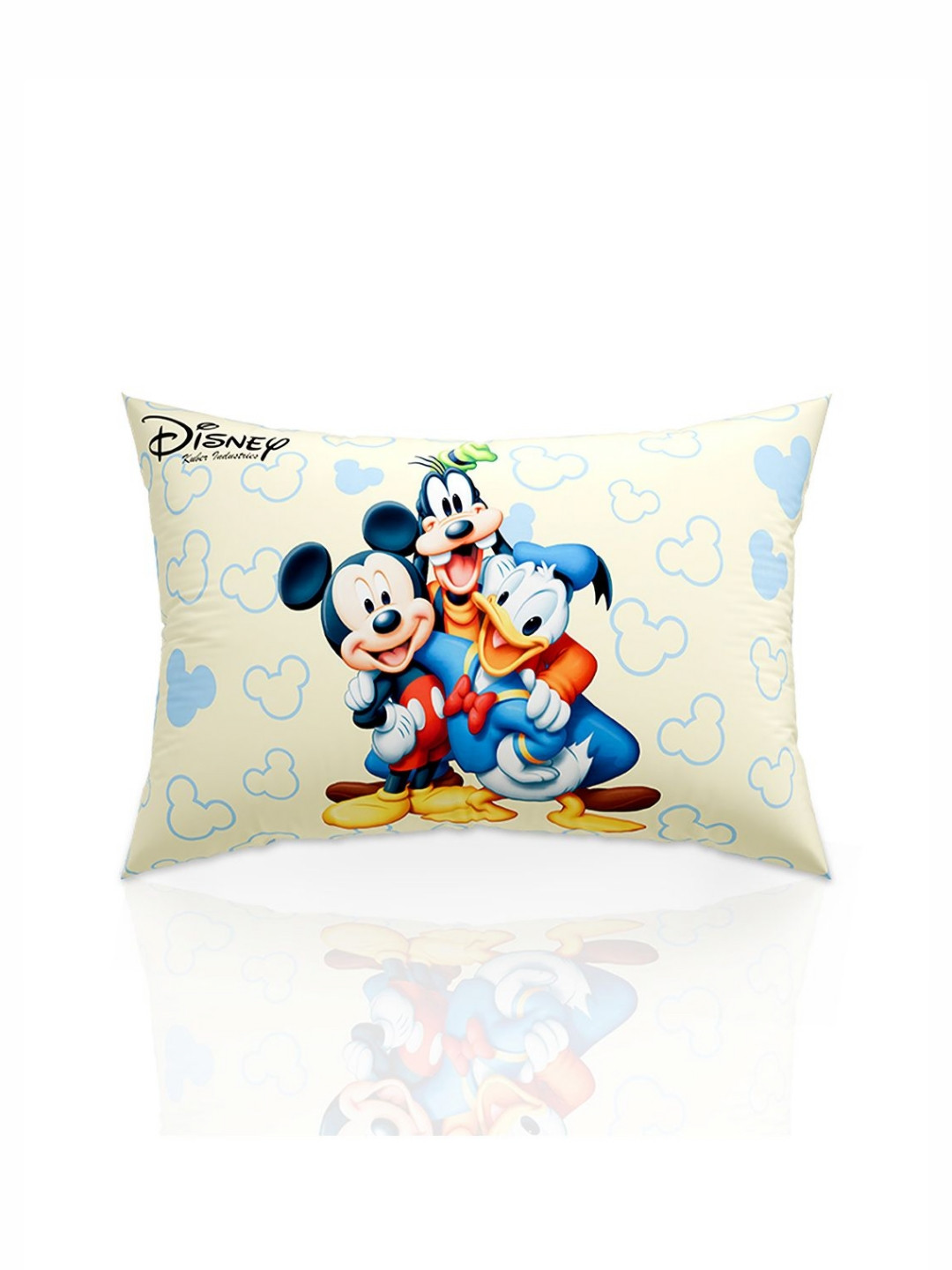 Aura Cream Cartoon Characters Printed Baby Pillow