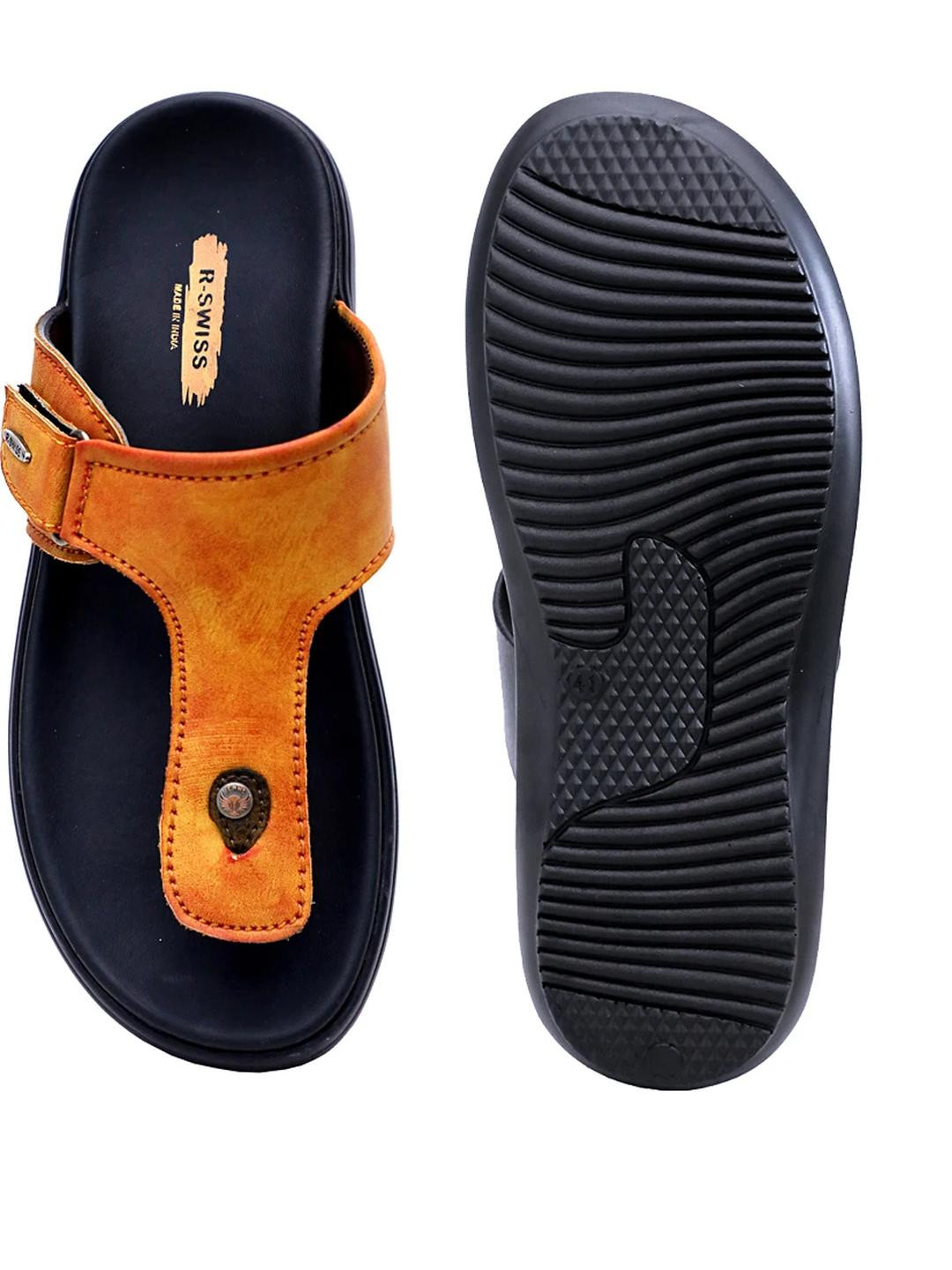 R-SWISS Men Tan Sandals