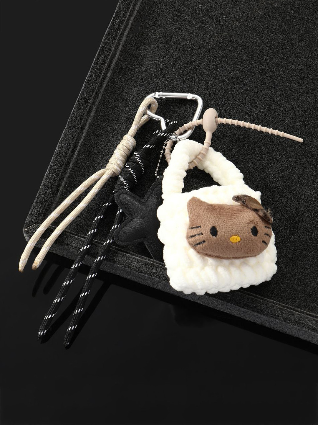 SALTY Hello Kitty Crochet Bag Charm