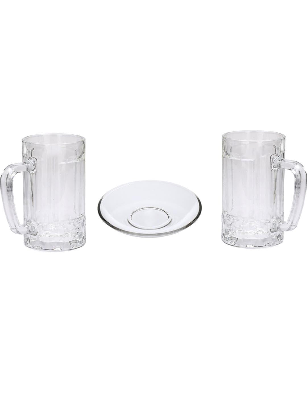 SOMIL Set of 3 Snack Bowl & Beer Glasses