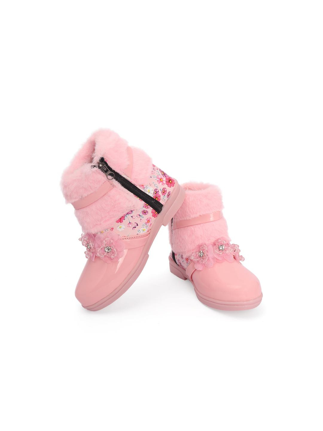 Freeplay Girls Floral Fashion Boots