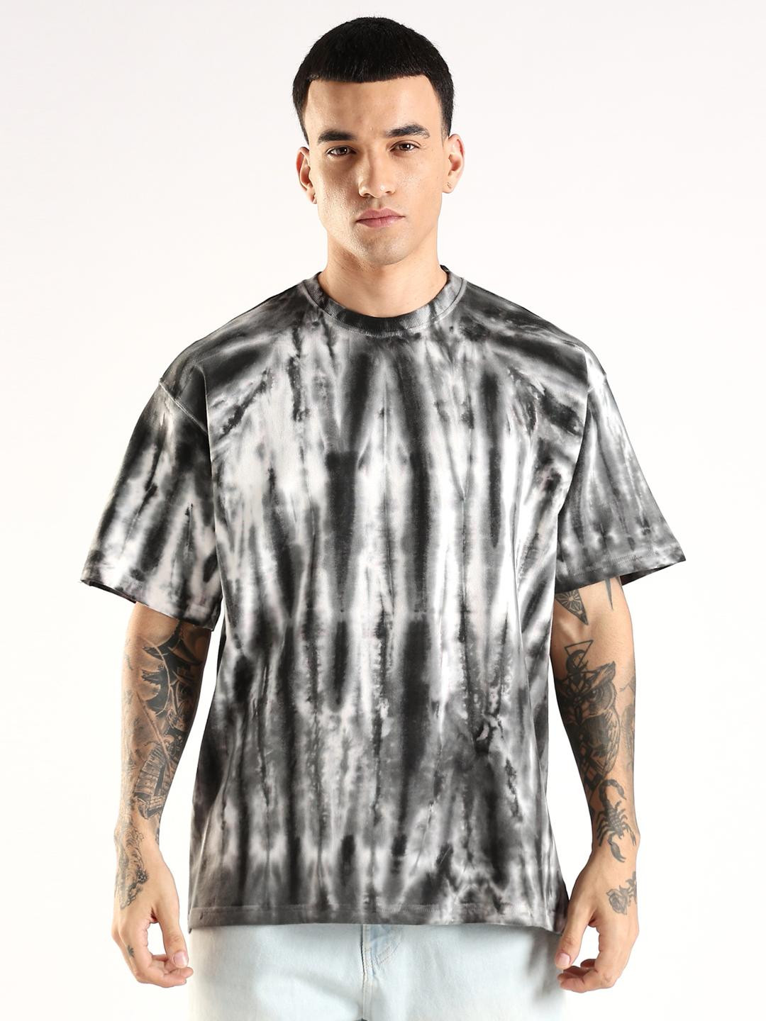 ADRO Men Black Tshirts