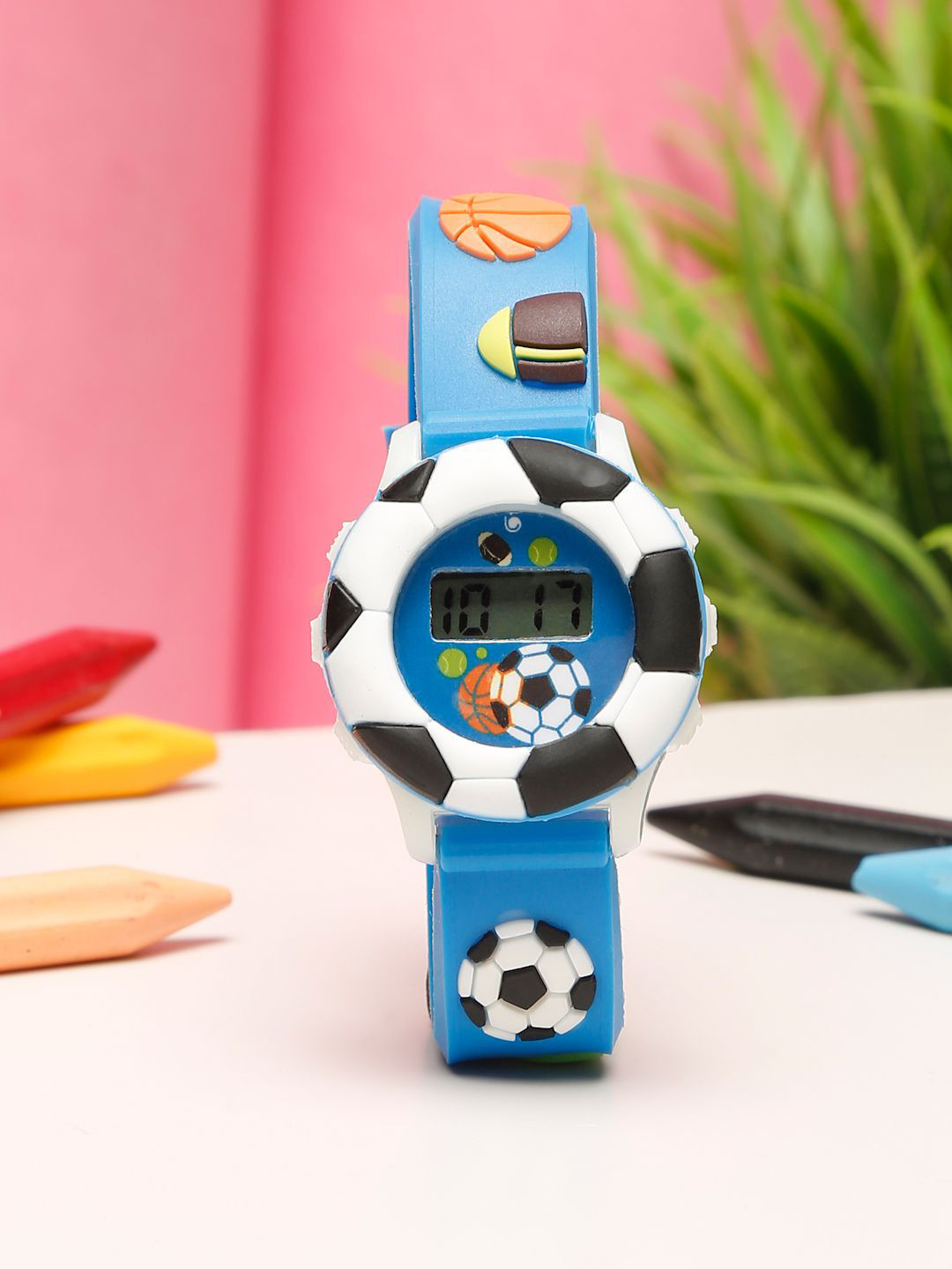 Stoln Kids Textured Dial & Straps Digital Watch 25-25-18714-1-D