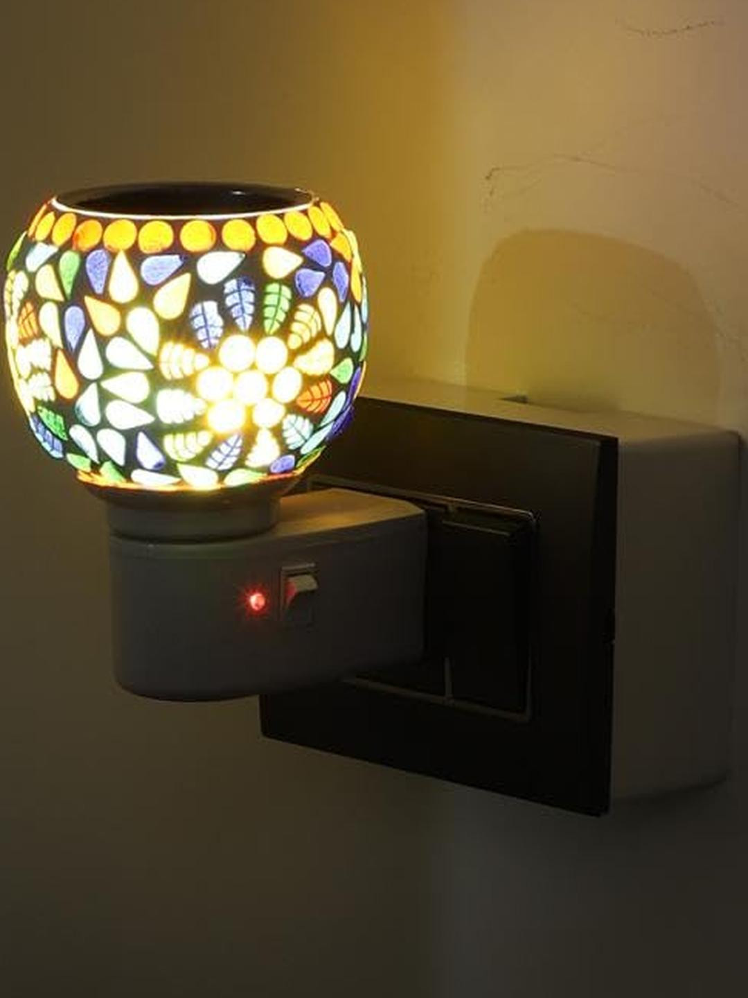 SOMIL Electric Camphor Diffuser & Night Lamp