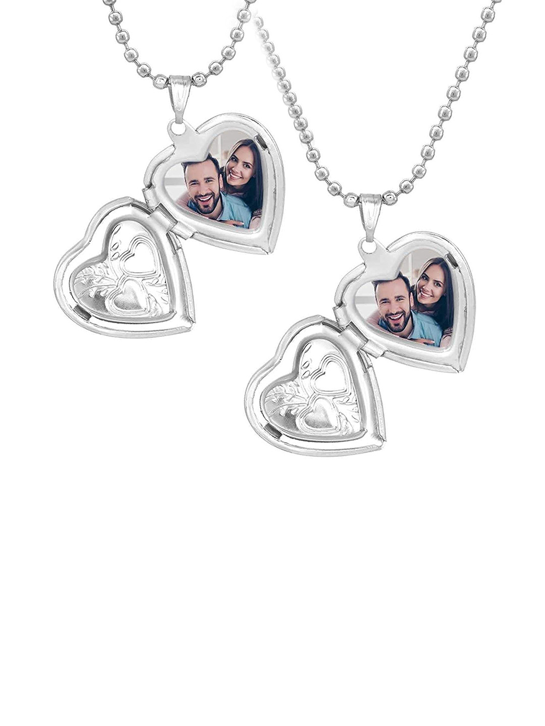 Stylewell Silver-Plated Pendants with Chains