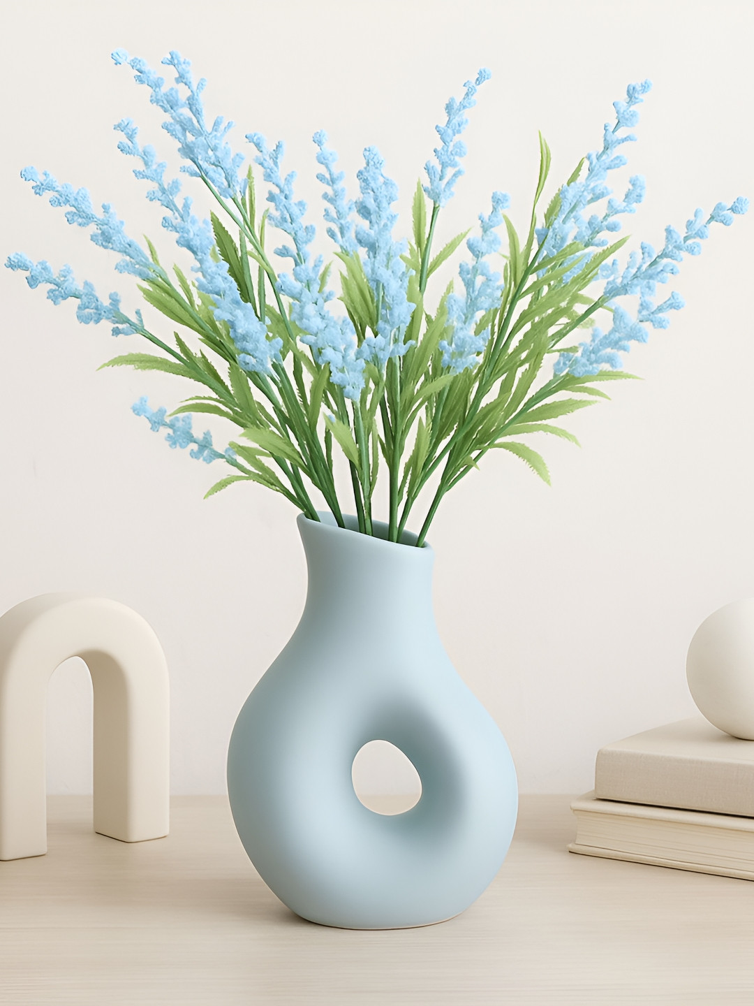 Homesake Blue 2 Pieces Lily Artificial Flowers
